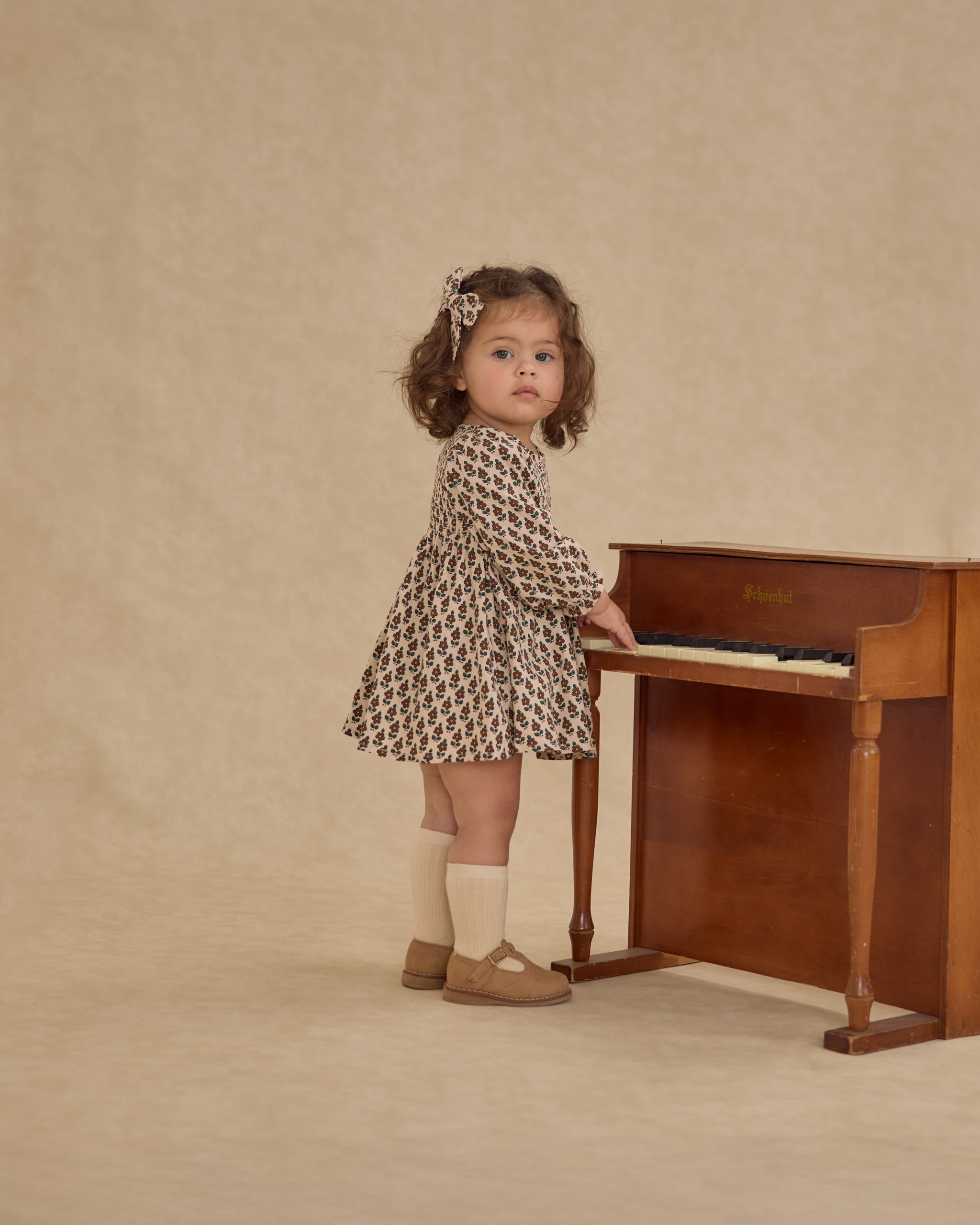 Ribbed Socks || Black, Antique - Rylee + Cru | Kids Clothes | Trendy Baby Clothes | Modern Infant Outfits |