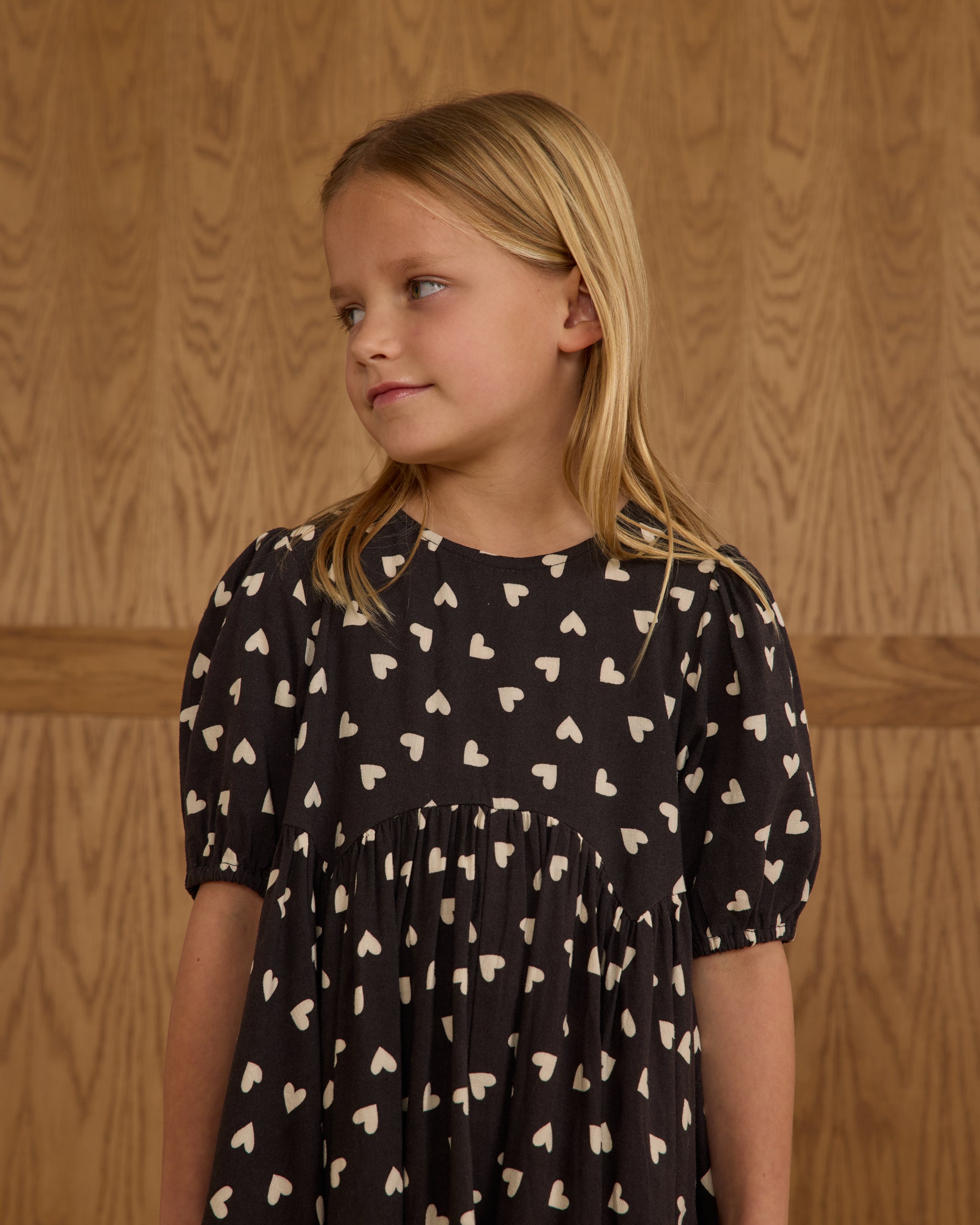 Rose Dress || Hearts - Rylee + Cru | Kids Clothes | Trendy Baby Clothes | Modern Infant Outfits |