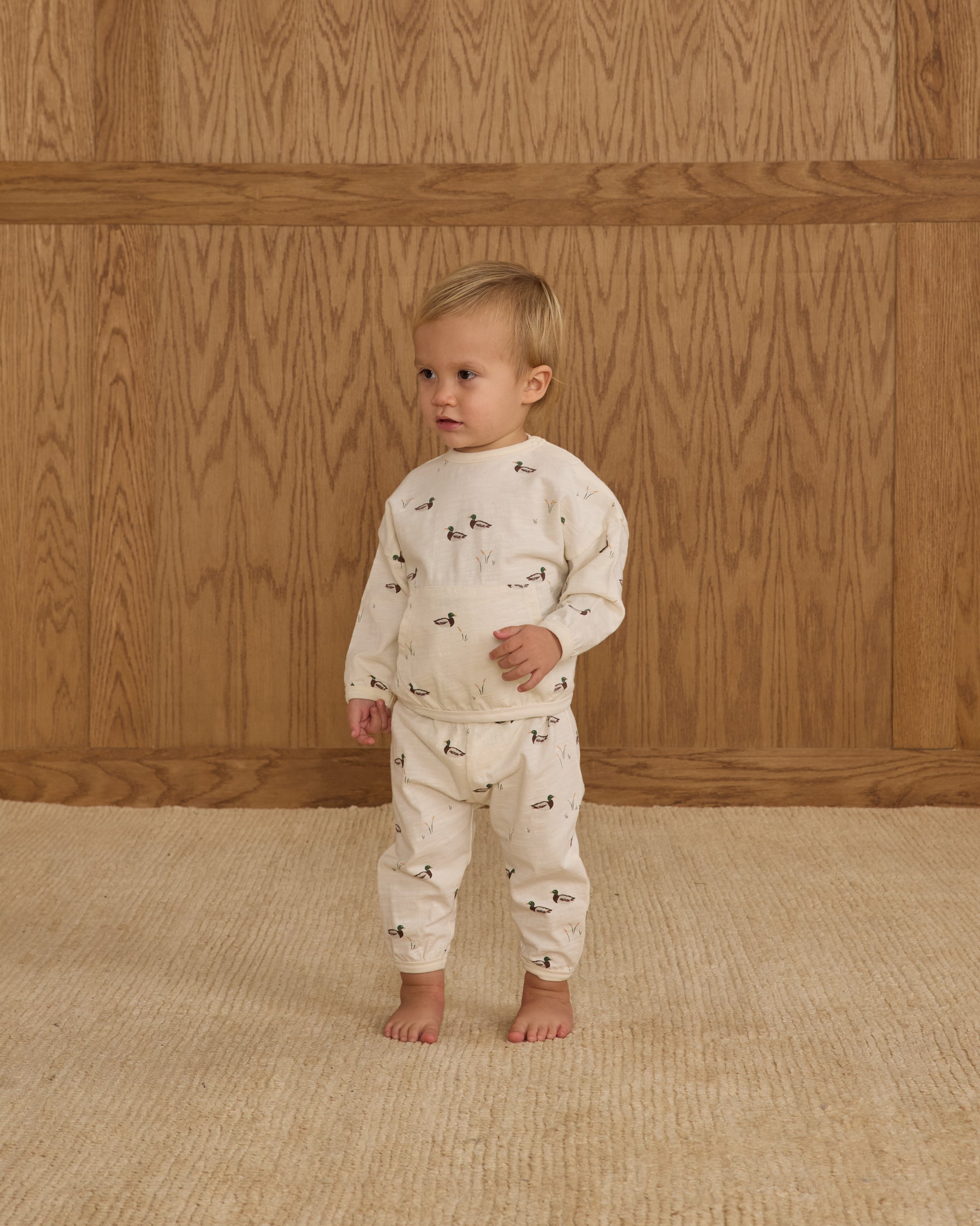 Relaxed Set || Ducks - Rylee + Cru | Kids Clothes | Trendy Baby Clothes | Modern Infant Outfits |
