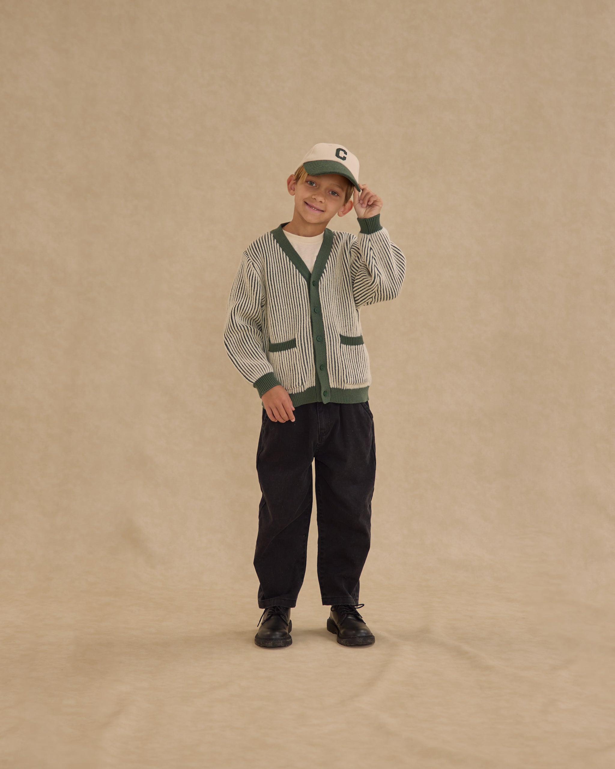 Baseball Hat || Natural - Rylee + Cru | Kids Clothes | Trendy Baby Clothes | Modern Infant Outfits |