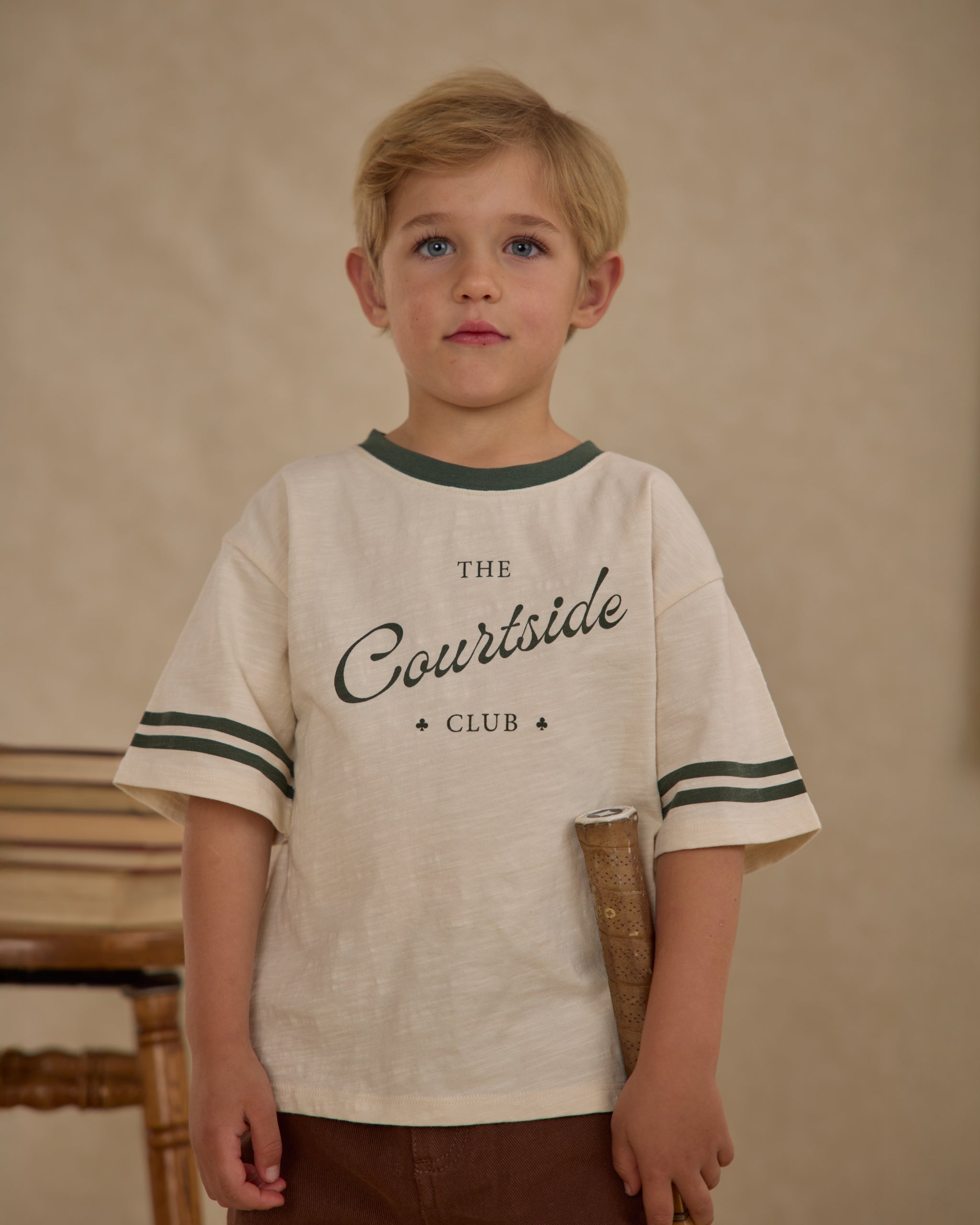 Varsity Tee || Courtside Club - Rylee + Cru | Kids Clothes | Trendy Baby Clothes | Modern Infant Outfits |