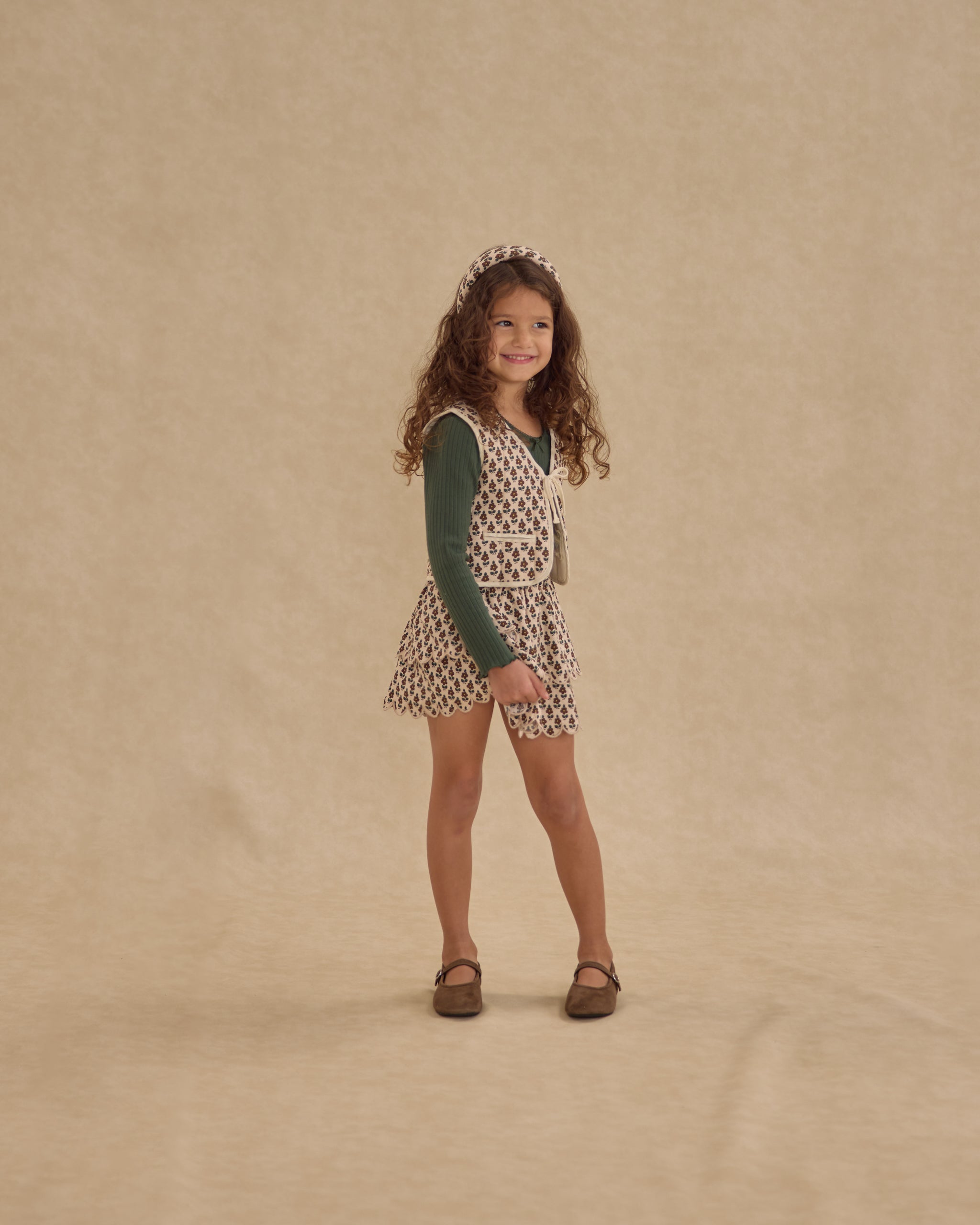 Ribbed Long Sleeve || Green - Rylee + Cru | Kids Clothes | Trendy Baby Clothes | Modern Infant Outfits |
