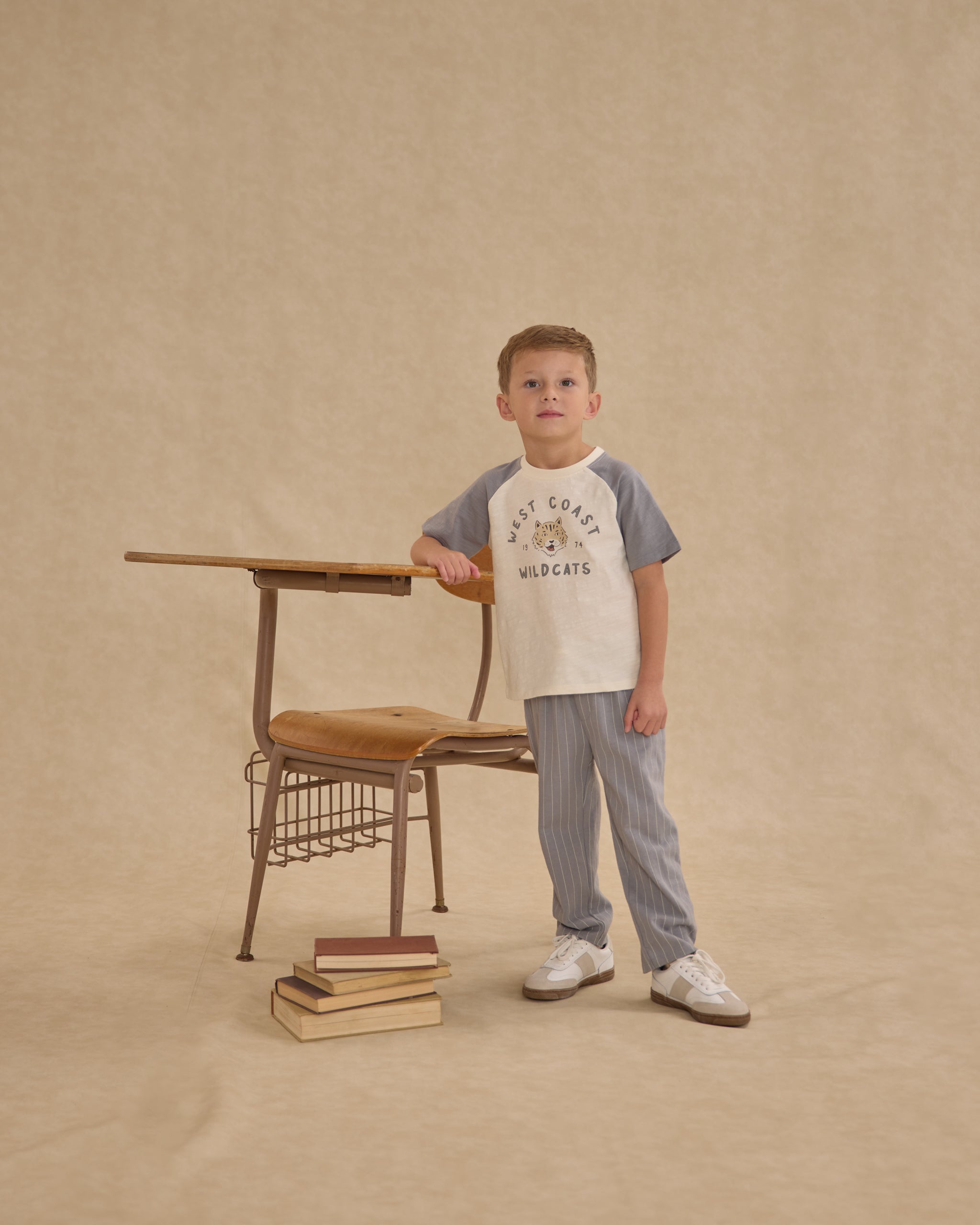 Rory Pant || Blue Stripe - Rylee + Cru | Kids Clothes | Trendy Baby Clothes | Modern Infant Outfits |