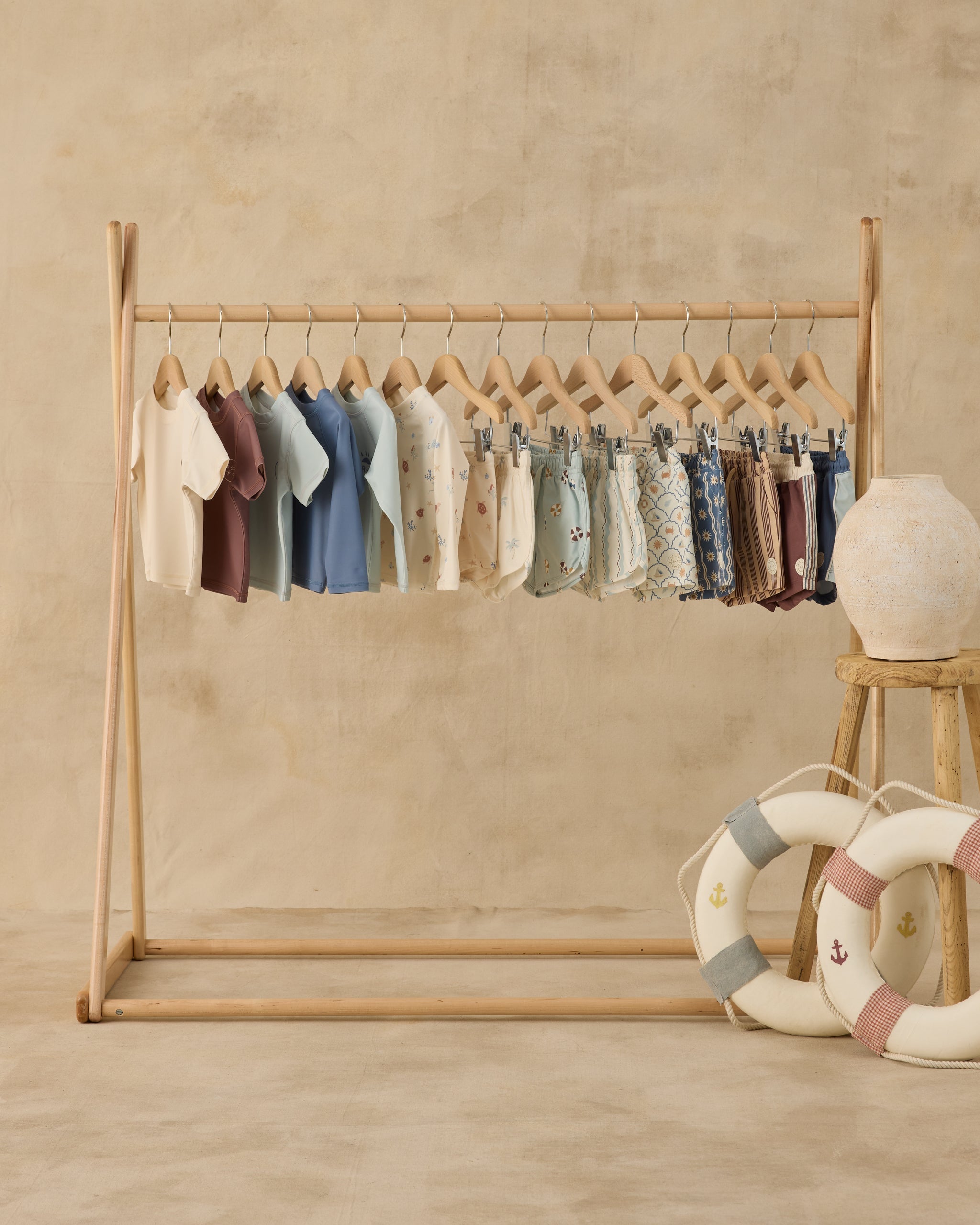 Short Sleeve Rashguard Natural