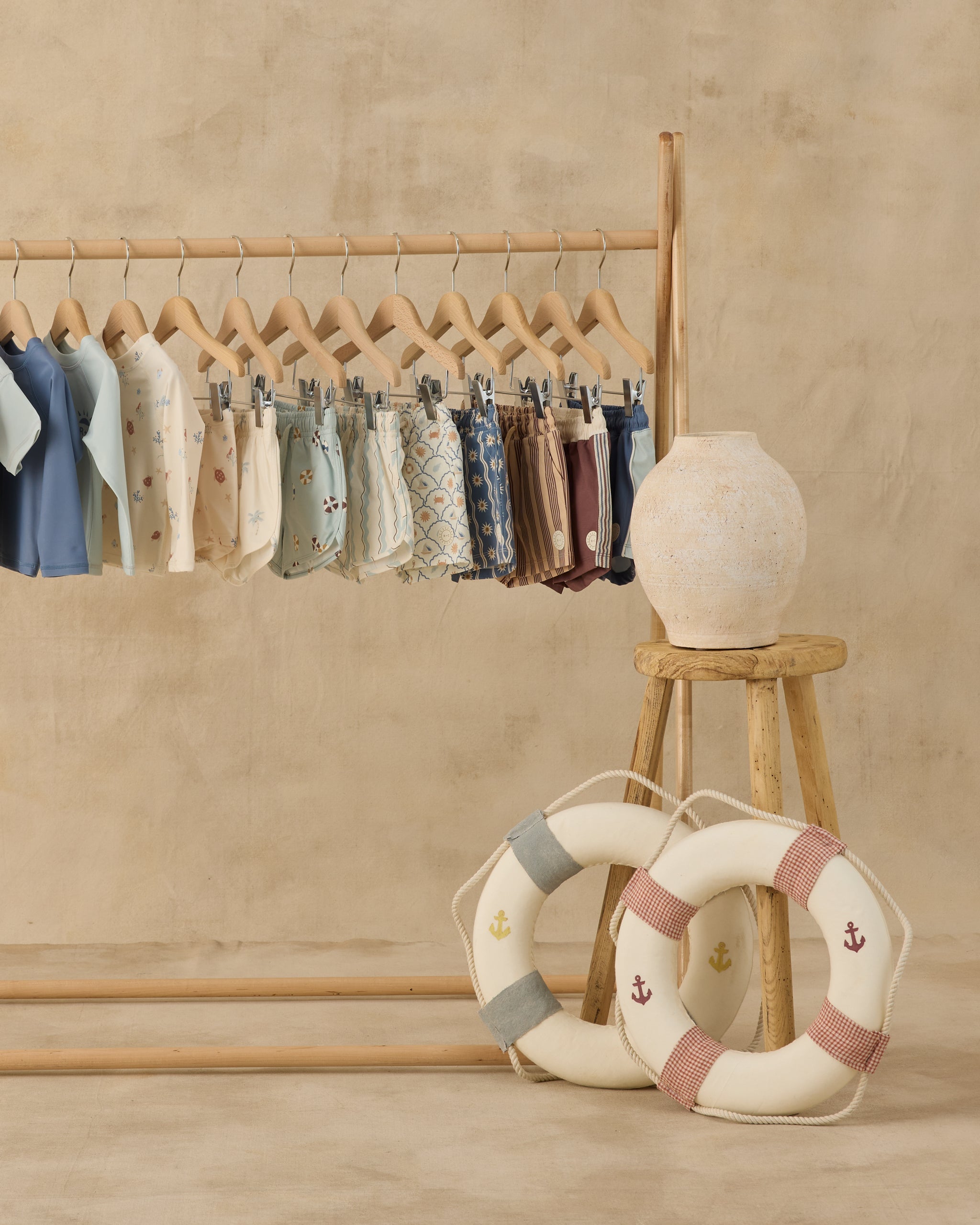 Paneled Boardshort Marine