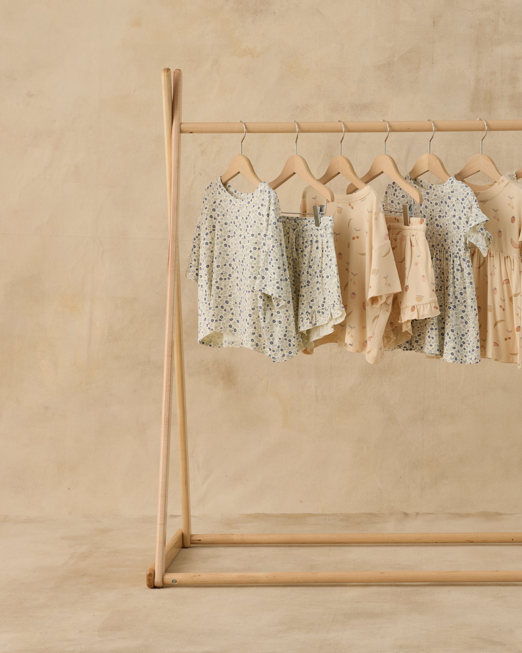 Mosie Set Blue Ditsy