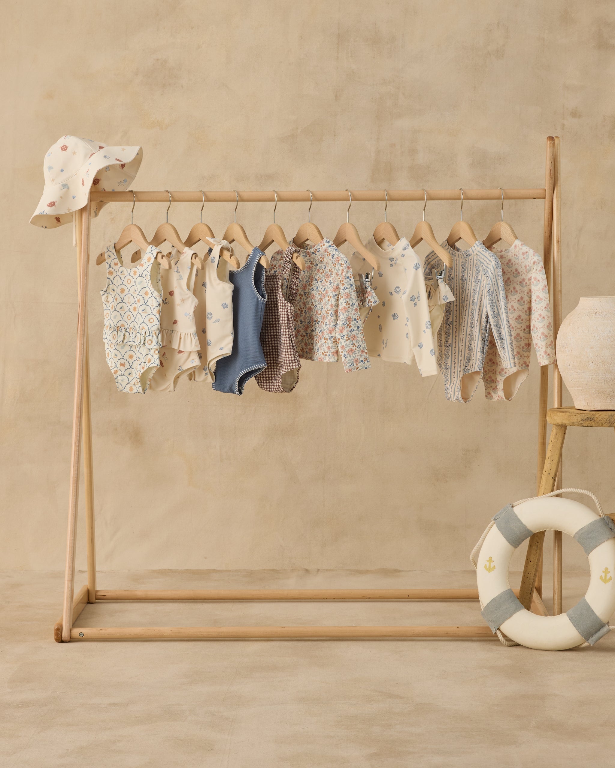 Rashguard Girls Set Flower Fields