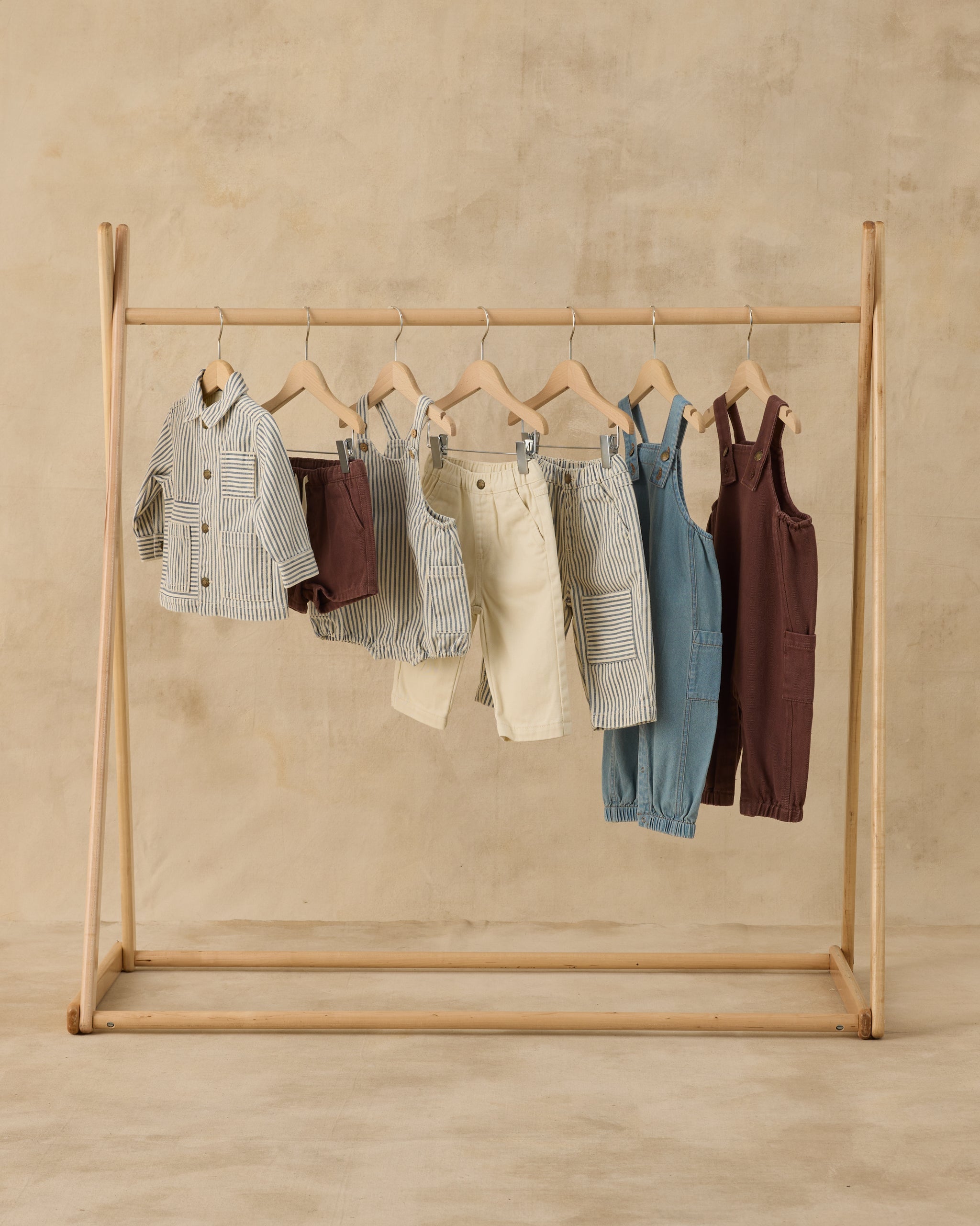 Lou Romper Railroad Stripe