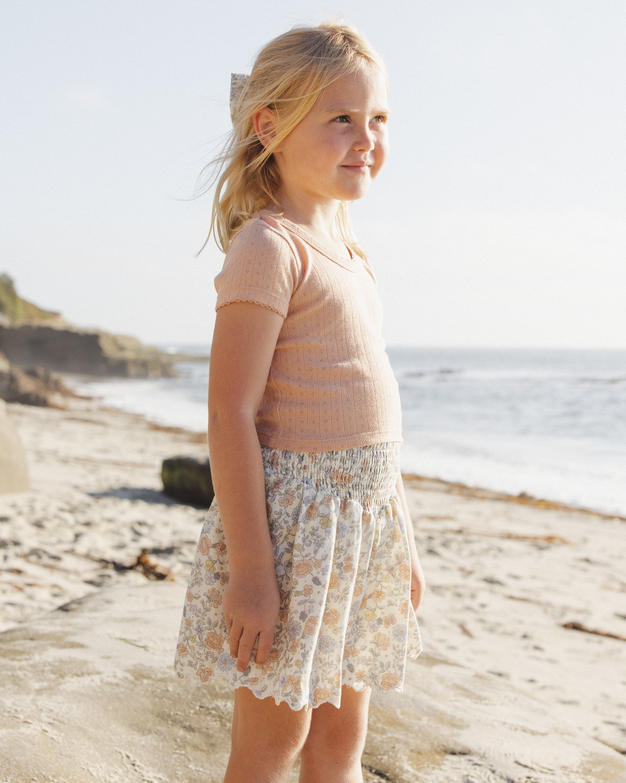Oversized Bow Bloom - Rylee + Cru | Kids Clothes | Trendy Baby Clothes | Modern Infant Outfits |