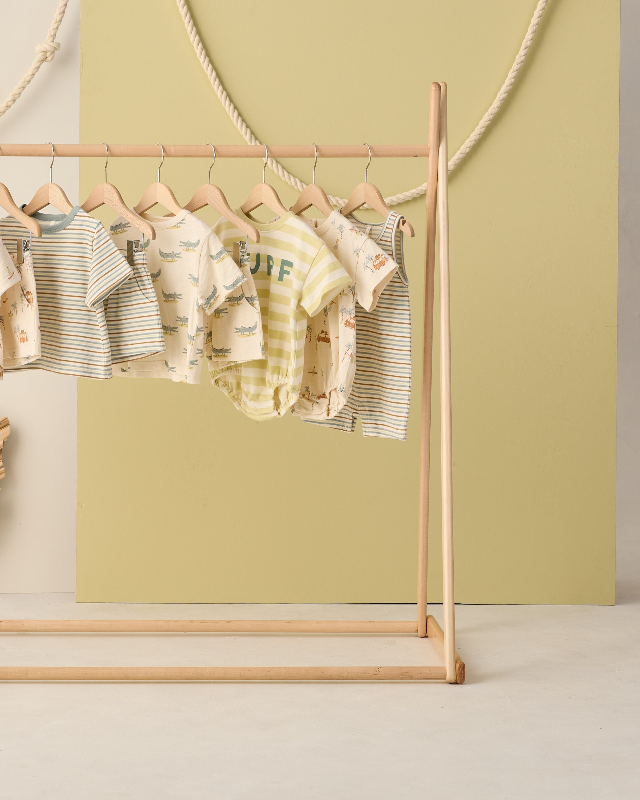 Relaxed Bubble Romper Surf Town - Rylee + Cru | Kids Clothes | Trendy Baby Clothes | Modern Infant Outfits |