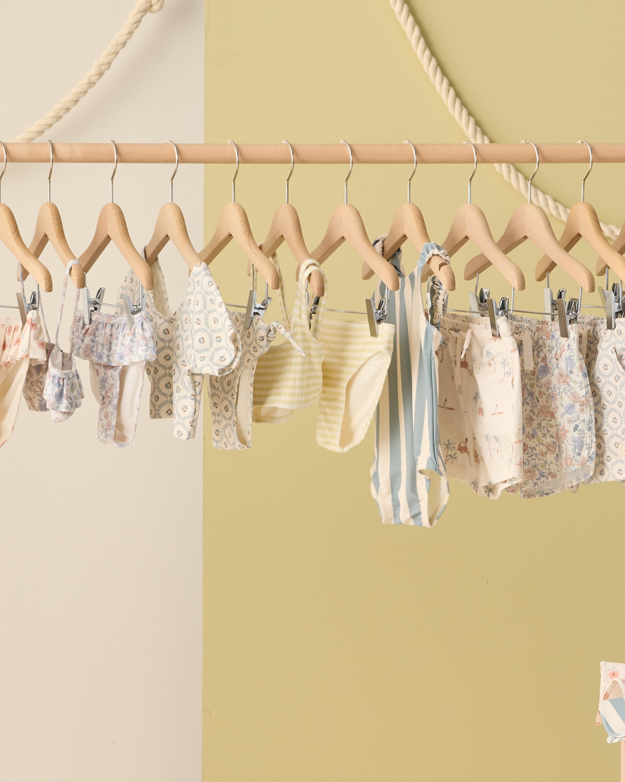 Scrunch One-Piece Green Stripe - Rylee + Cru | Kids Clothes | Trendy Baby Clothes | Modern Infant Outfits |