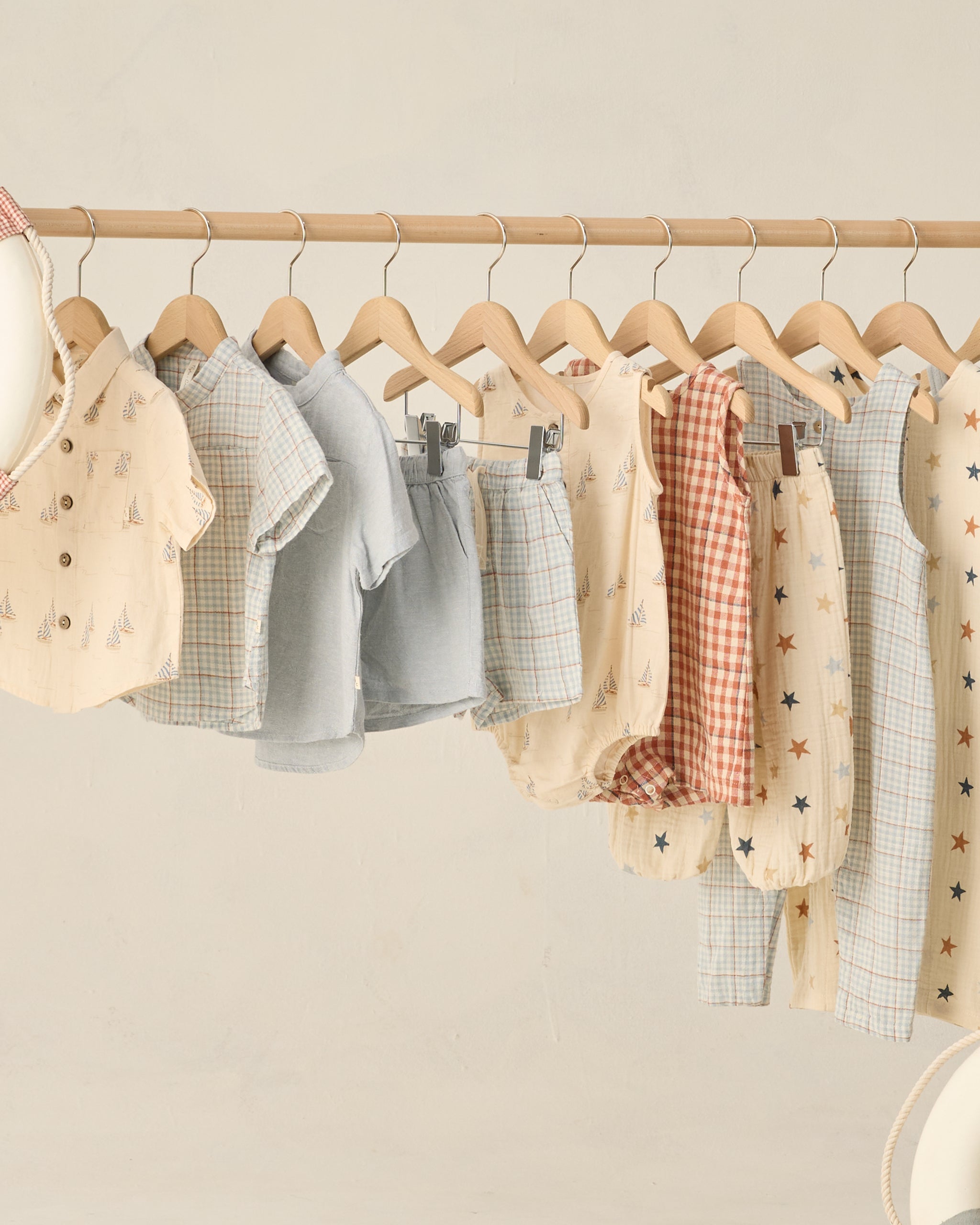 Mason Shirt Heathered Light Blue - Rylee + Cru | Kids Clothes | Trendy Baby Clothes | Modern Infant Outfits |