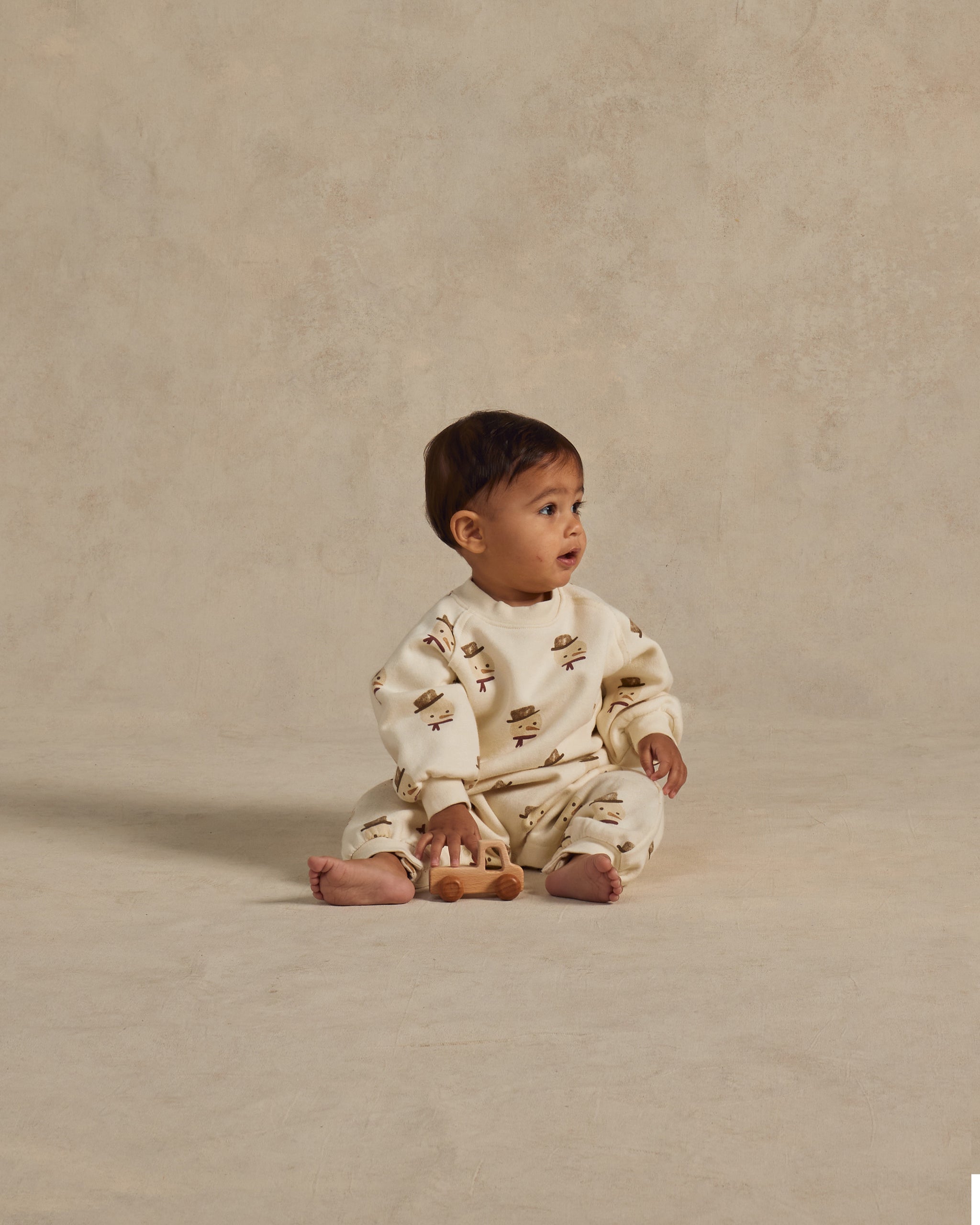 Raglan Jumpsuit || Snowman - Rylee + Cru | Kids Clothes | Trendy Baby Clothes | Modern Infant Outfits |