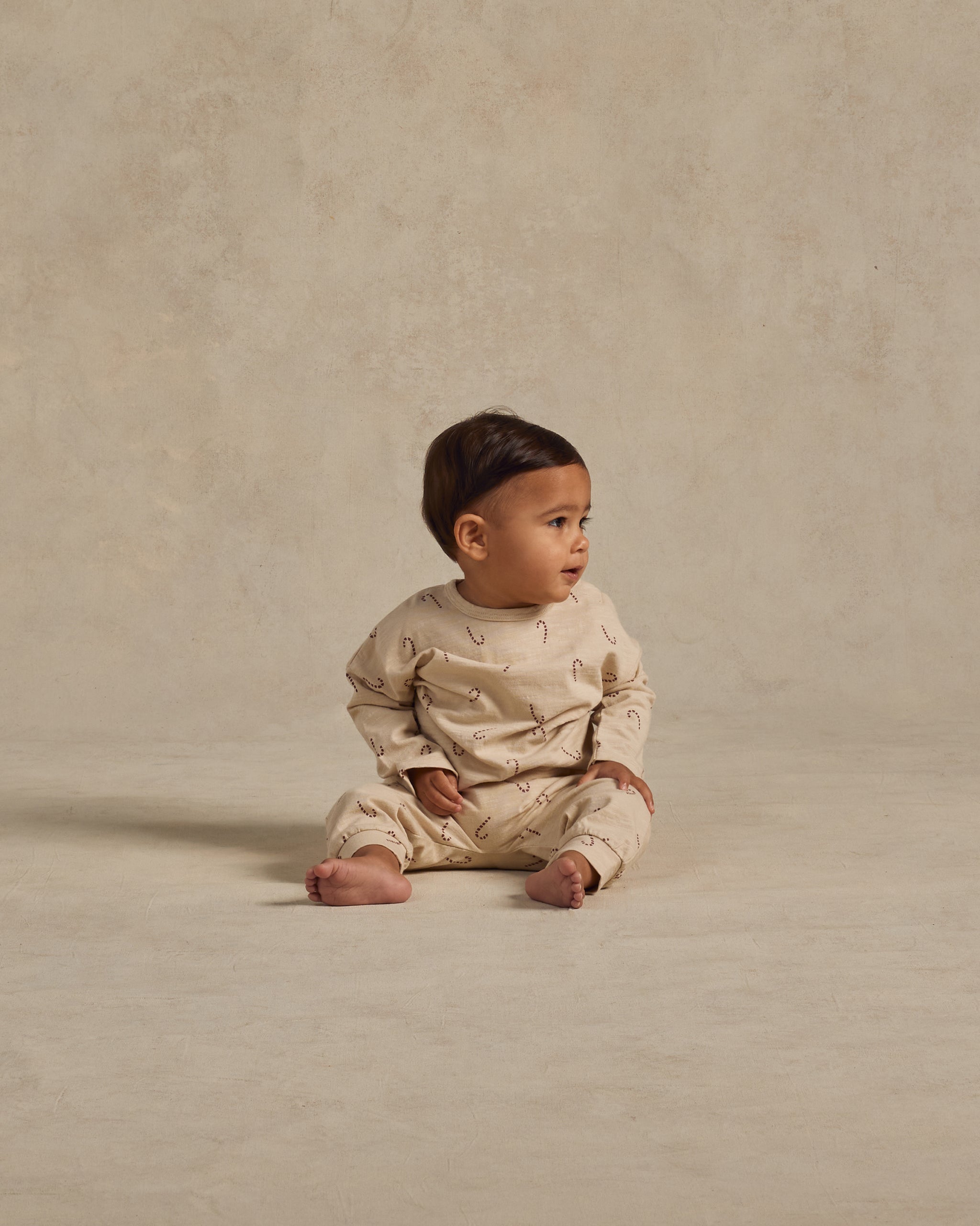 Long Sleeve Tee || Candy Cane - Rylee + Cru | Kids Clothes | Trendy Baby Clothes | Modern Infant Outfits |