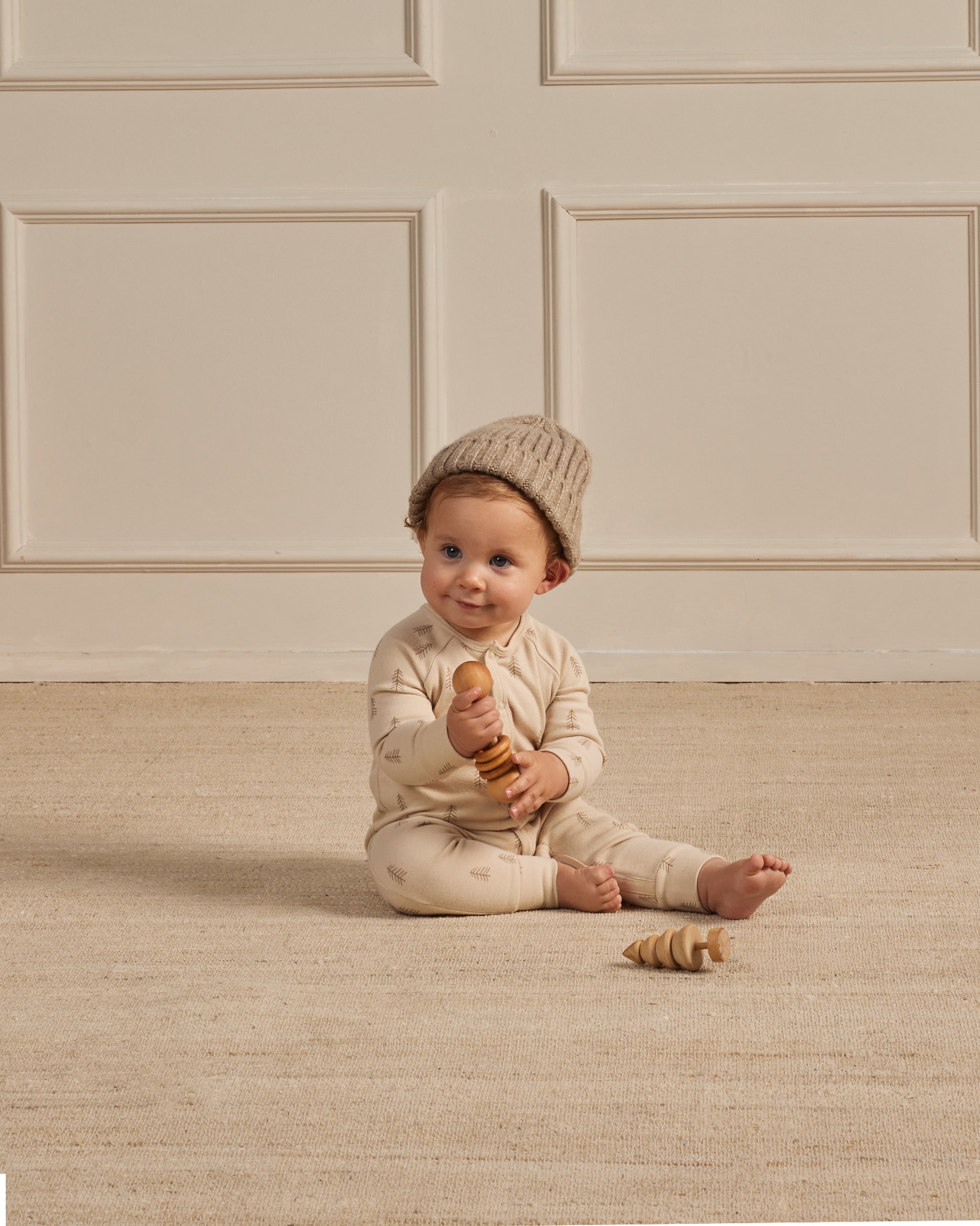 Organic Pajama Long John || Trees - Rylee + Cru | Kids Clothes | Trendy Baby Clothes | Modern Infant Outfits |