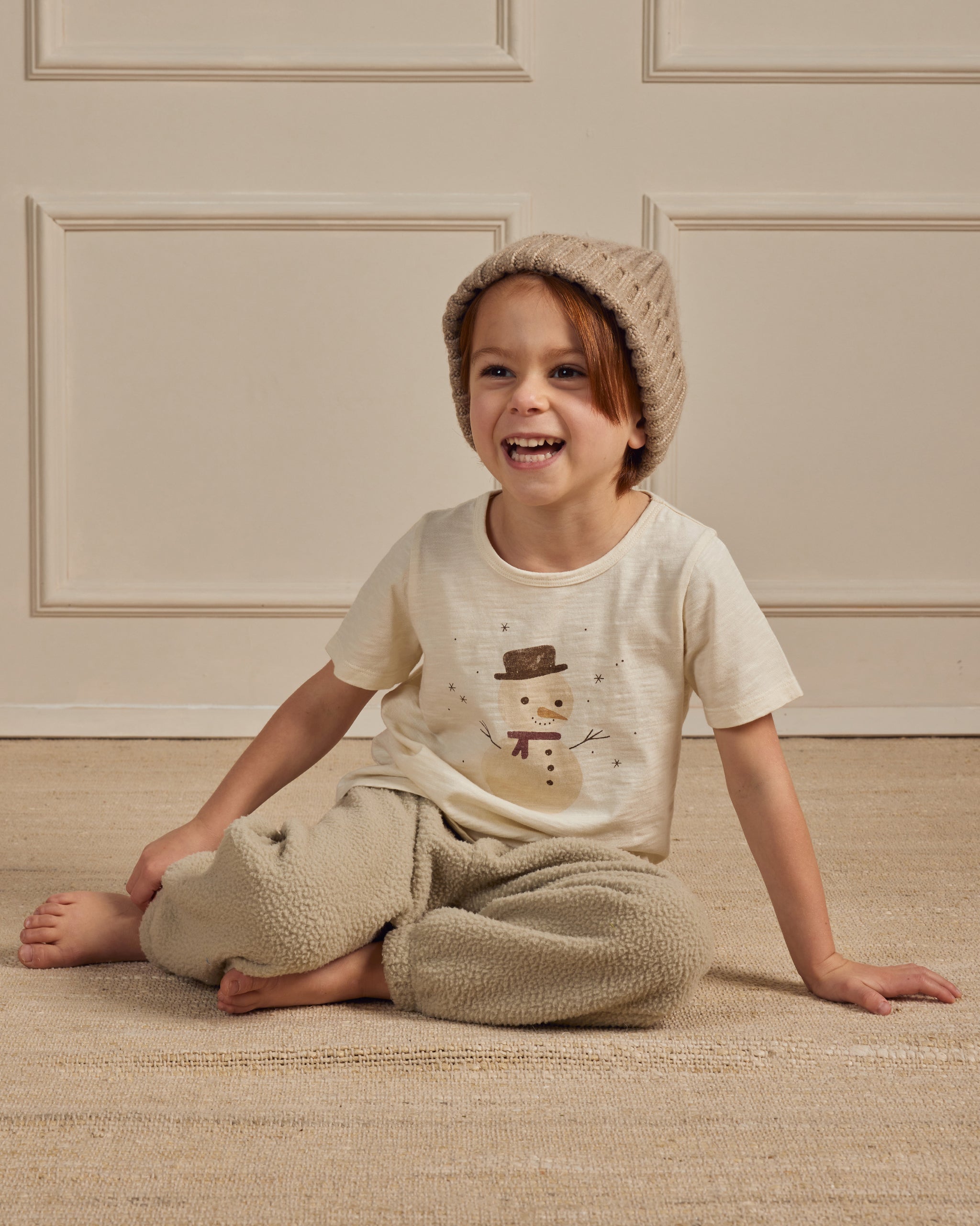 Basic Tee || Snowman - Rylee + Cru | Kids Clothes | Trendy Baby Clothes | Modern Infant Outfits |