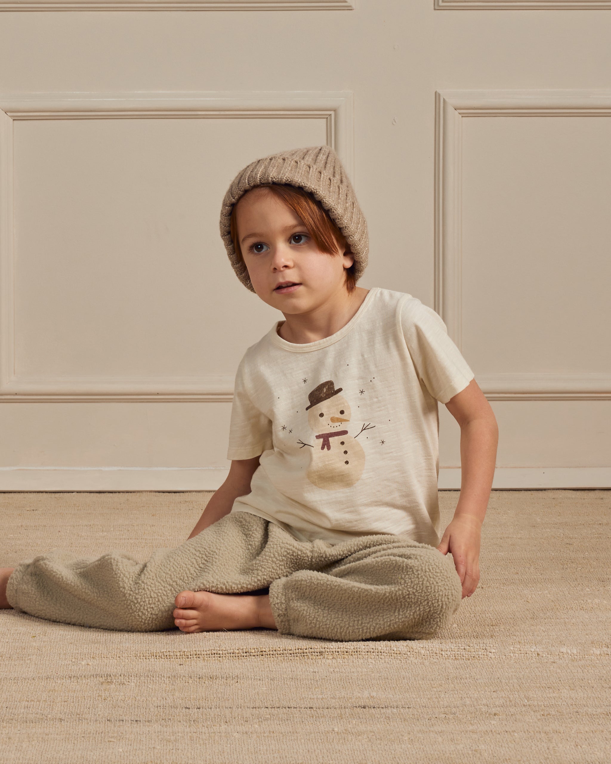 Basic Tee || Snowman - Rylee + Cru | Kids Clothes | Trendy Baby Clothes | Modern Infant Outfits |