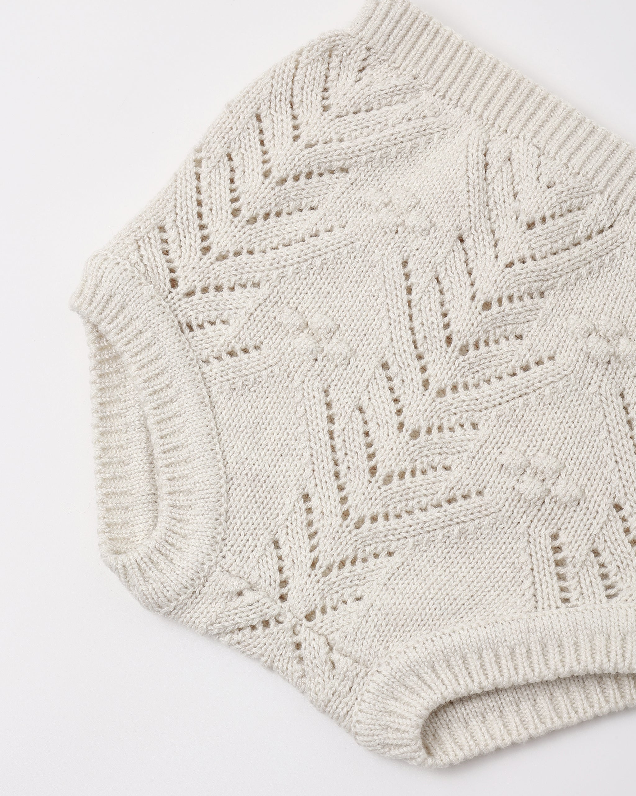 Knit Bloomer Heathered Oatmeal - Rylee + Cru | Kids Clothes | Trendy Baby Clothes | Modern Infant Outfits |