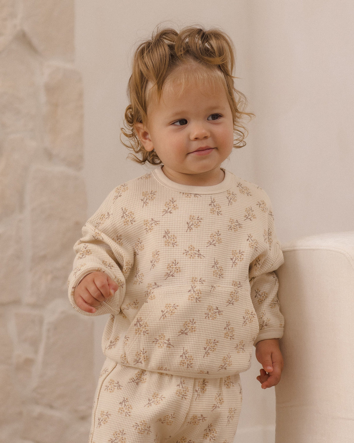 Waffle Slouch Set Meadow - Rylee + Cru | Kids Clothes | Trendy Baby Clothes | Modern Infant Outfits |