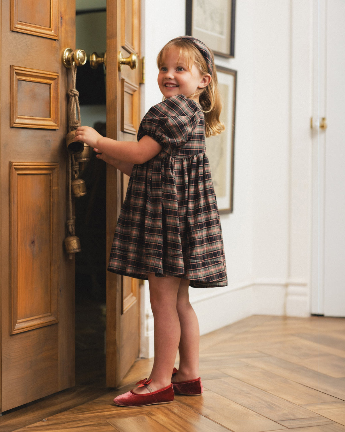 Luna Dress Tartan