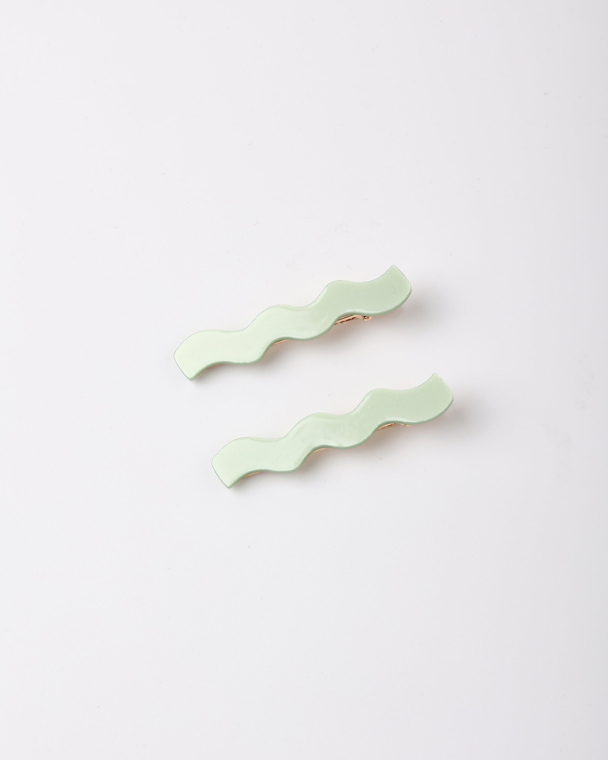 Wavy Clip Set Sage, Natural - Rylee + Cru | Kids Clothes | Trendy Baby Clothes | Modern Infant Outfits |