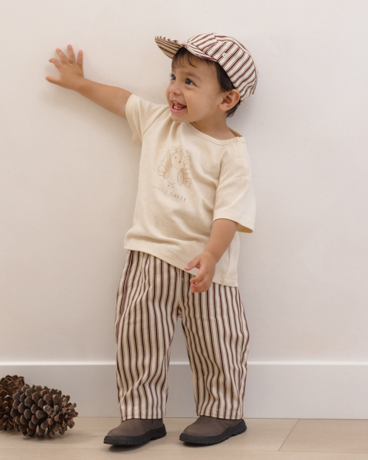 Boxy Tee Little Turkey - Rylee + Cru | Kids Clothes | Trendy Baby Clothes | Modern Infant Outfits |