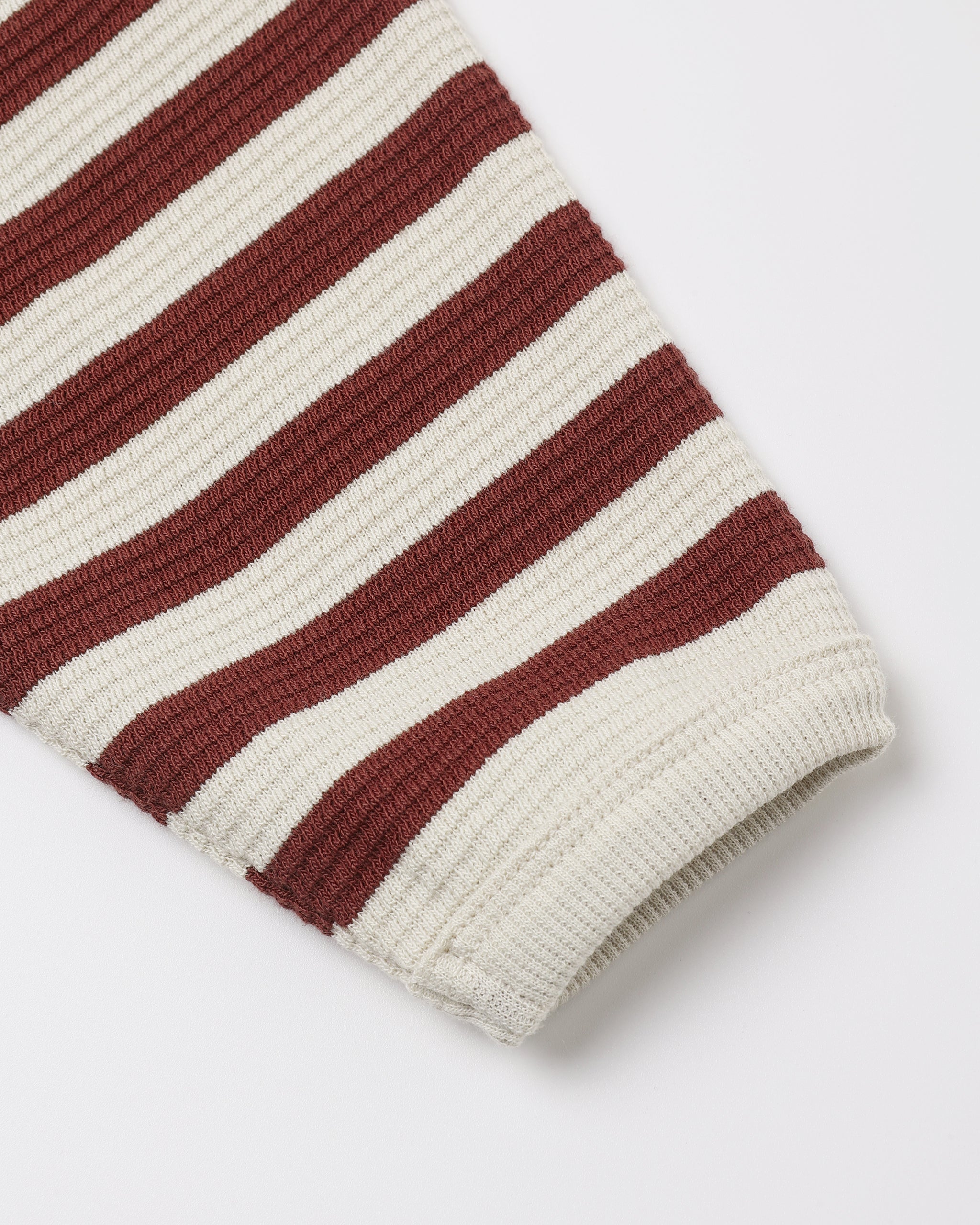 Waffle Slouch Set Black Cherry Stripe - Rylee + Cru | Kids Clothes | Trendy Baby Clothes | Modern Infant Outfits |