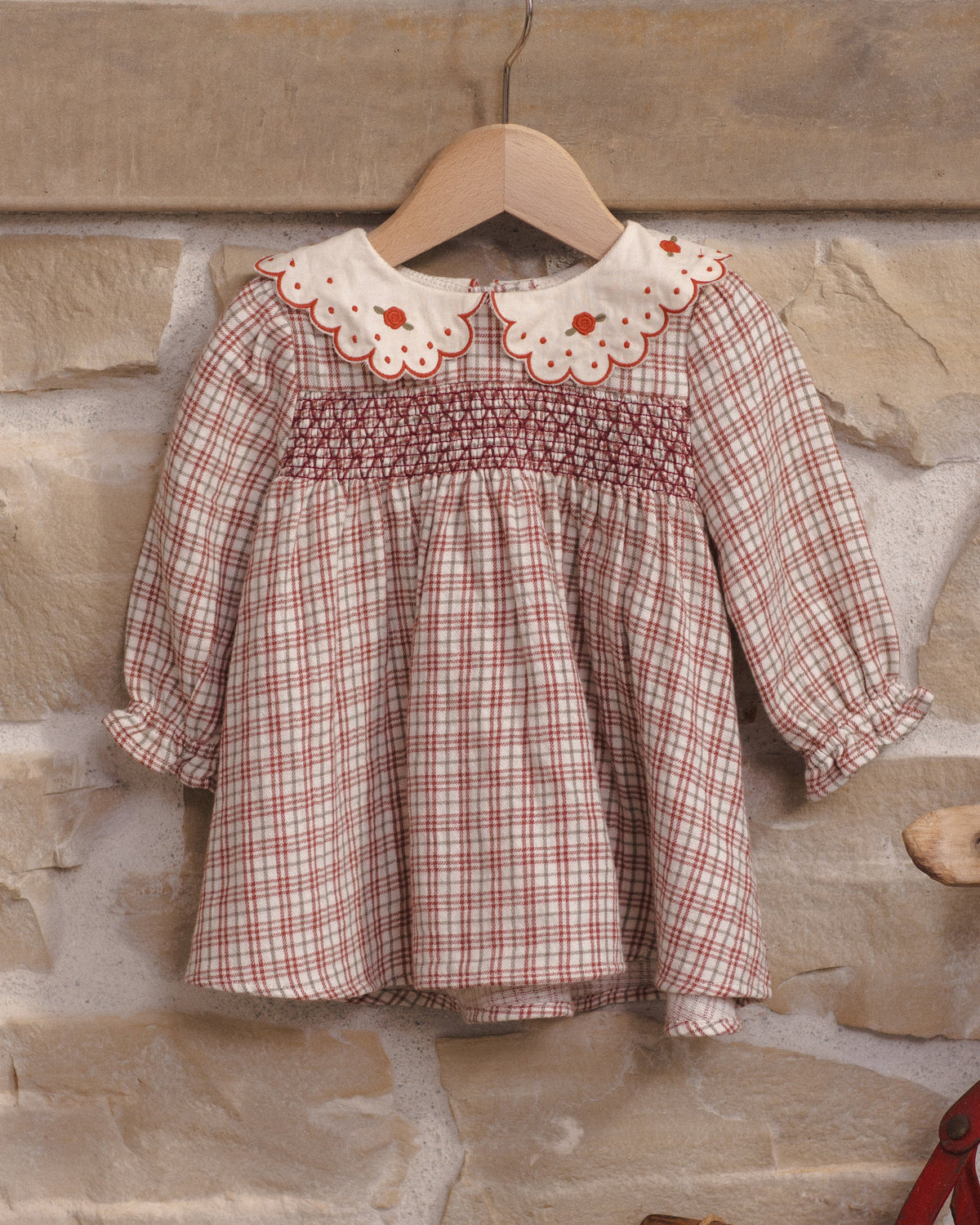 Callie Dress Christmas Plaid - Rylee + Cru | Kids Clothes | Trendy Baby Clothes | Modern Infant Outfits |