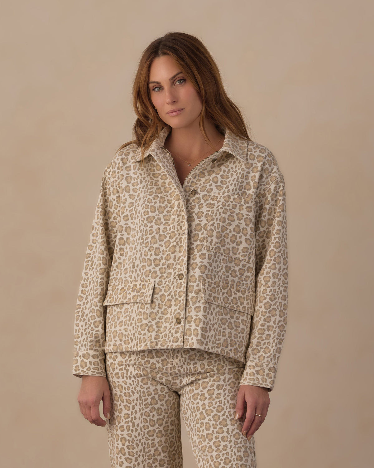 Women's Claire Jacket Leopard - Rylee + Cru | Kids Clothes | Trendy Baby Clothes | Modern Infant Outfits |
