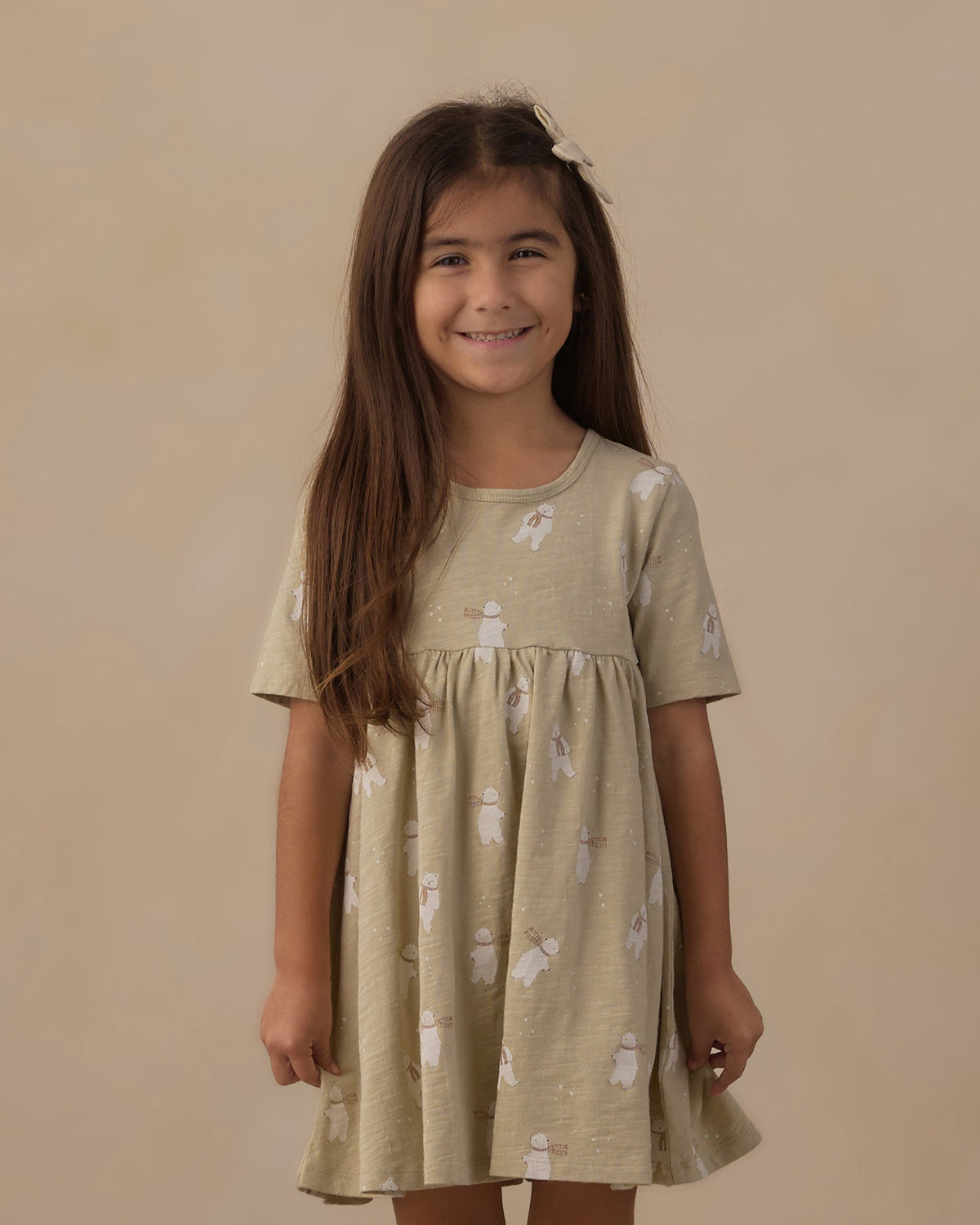 Finn Dress Polar Bears - Rylee + Cru | Kids Clothes | Trendy Baby Clothes | Modern Infant Outfits |