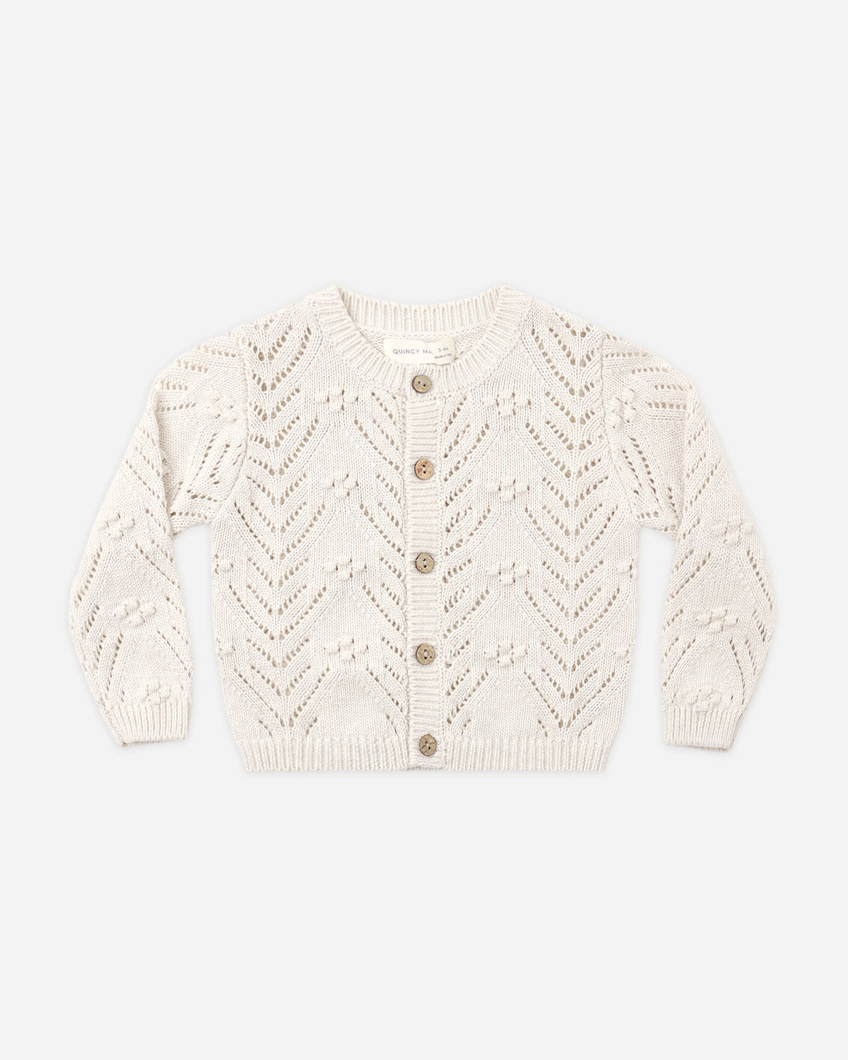 Knit Cardigan Heathered Oatmeal - Rylee + Cru | Kids Clothes | Trendy Baby Clothes | Modern Infant Outfits |