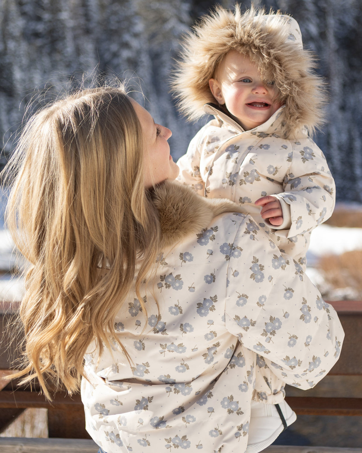 Women's Idyllwild Jacket Blue Floral - Rylee + Cru | Kids Clothes | Trendy Baby Clothes | Modern Infant Outfits |