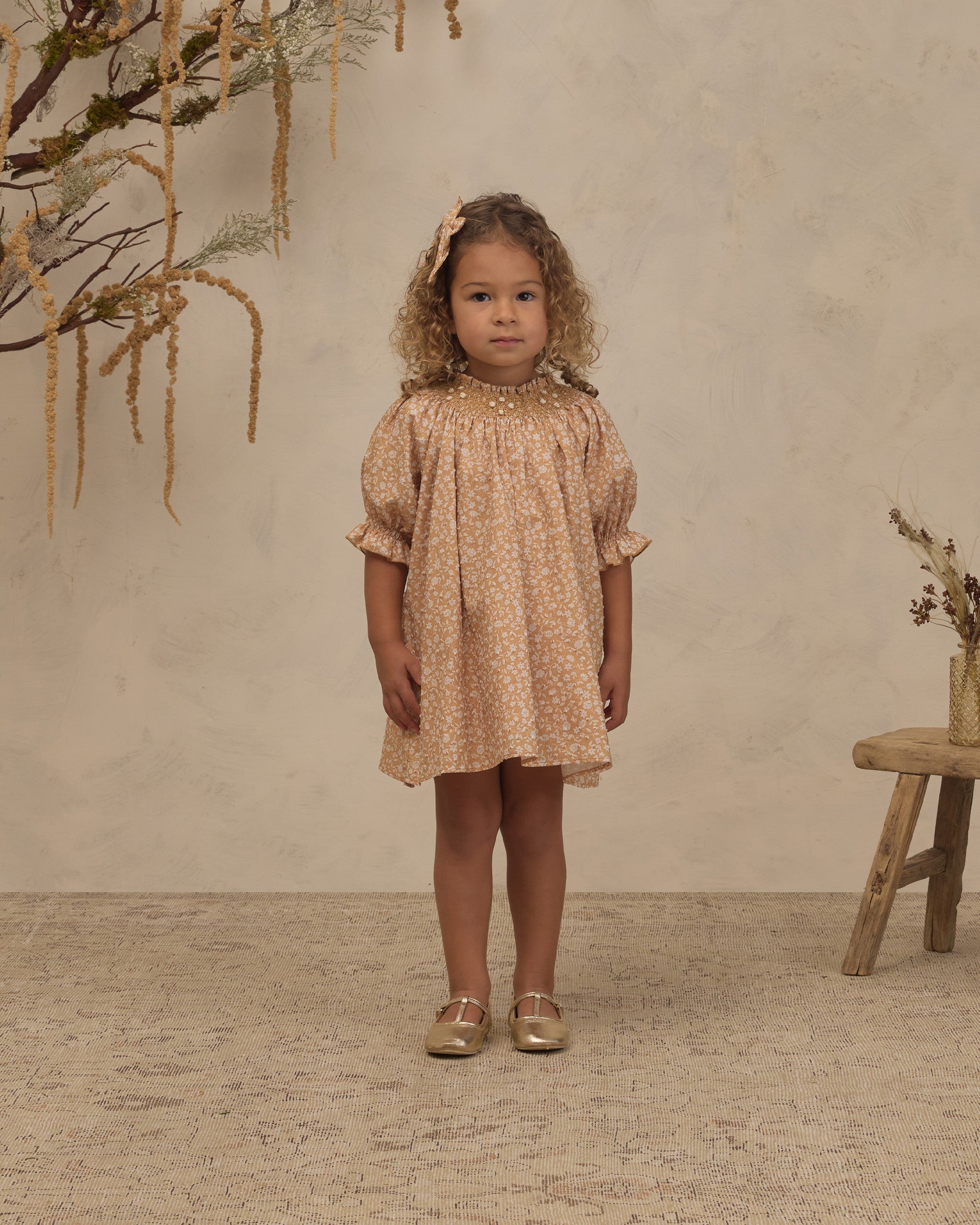 Norah Bow Golden Meadow - Rylee + Cru | Kids Clothes | Trendy Baby Clothes | Modern Infant Outfits |
