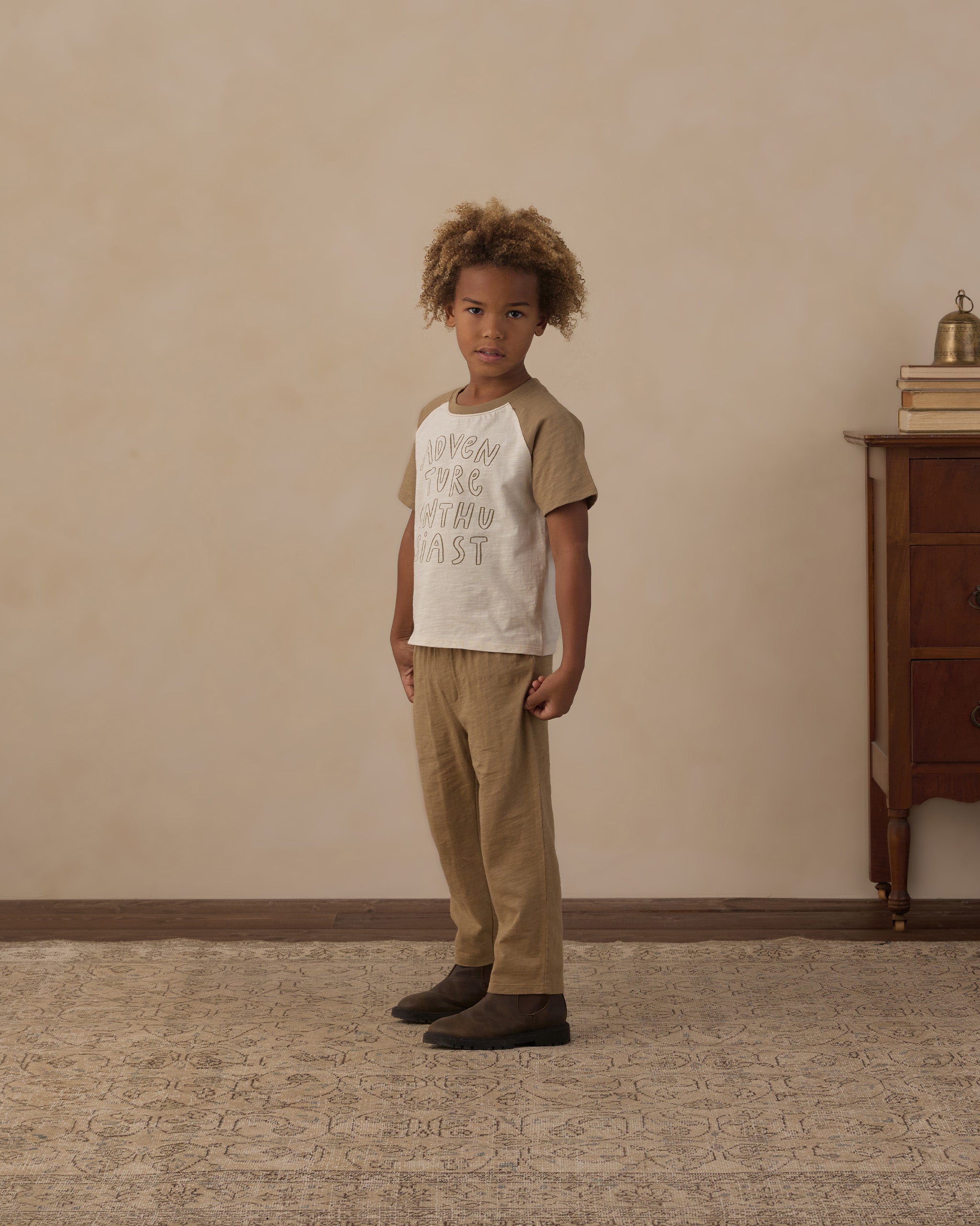 Raglan Short Sleeve Tee Adventure Enthusiast - Rylee + Cru | Kids Clothes | Trendy Baby Clothes | Modern Infant Outfits |
