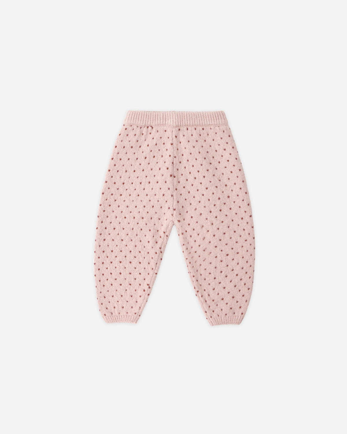 Knit Pant Brick Birds Eye - Rylee + Cru | Kids Clothes | Trendy Baby Clothes | Modern Infant Outfits |