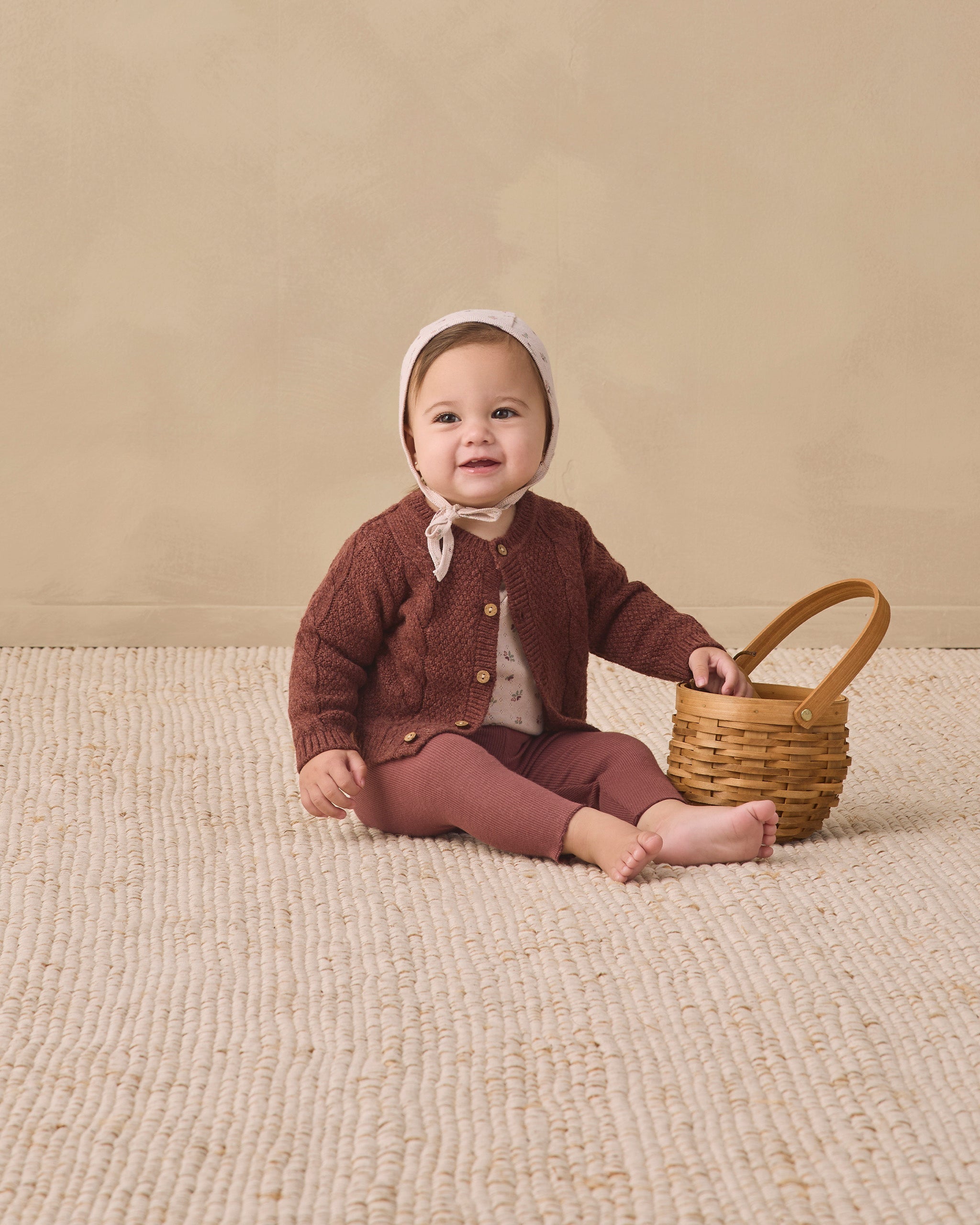 Ribbed Legging Black Cherry - Rylee + Cru | Kids Clothes | Trendy Baby Clothes | Modern Infant Outfits |