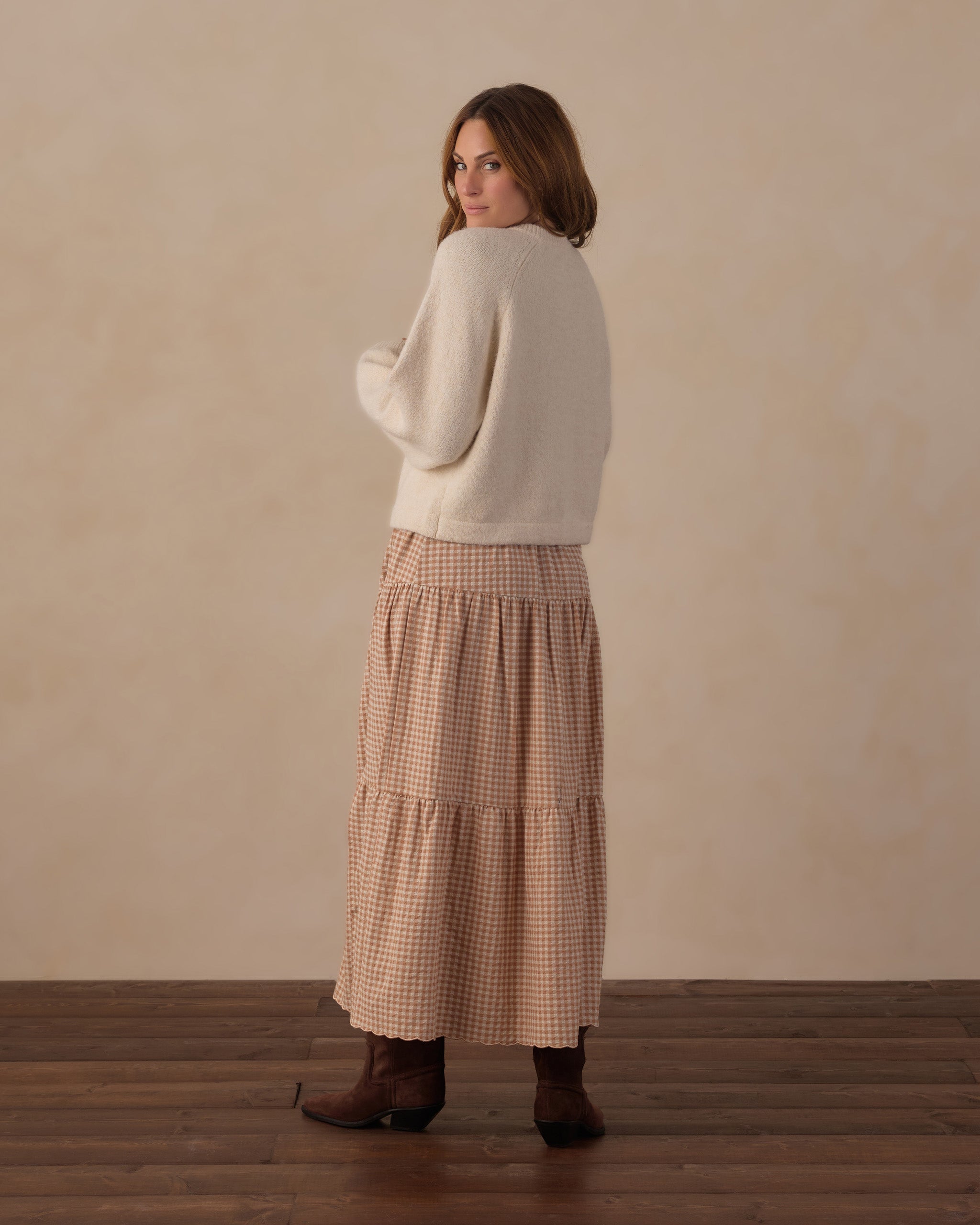 Women's Fuzzy Cardigan Natural - Rylee + Cru | Kids Clothes | Trendy Baby Clothes | Modern Infant Outfits |