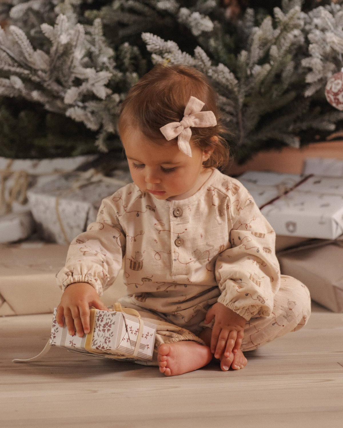 Bows, Set of 2 Antique - Rylee + Cru | Kids Clothes | Trendy Baby Clothes | Modern Infant Outfits |