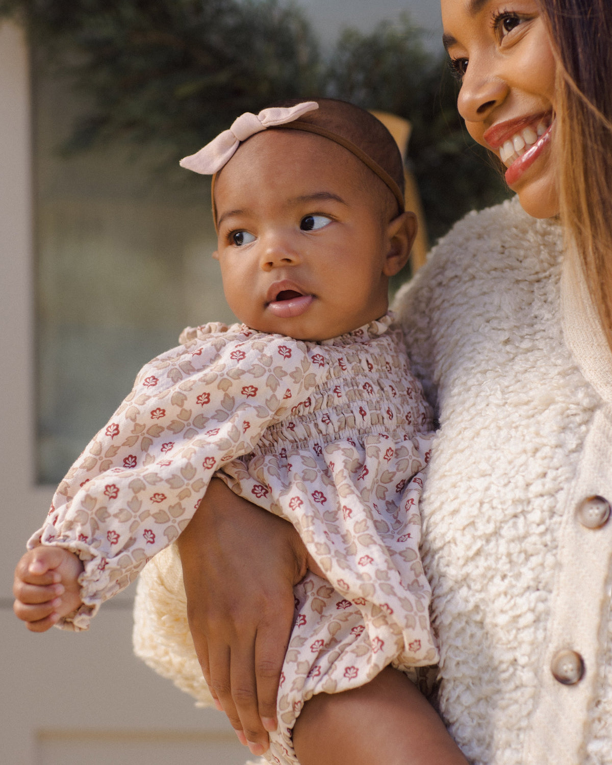 Eden Romper Winter Rose - Rylee + Cru | Kids Clothes | Trendy Baby Clothes | Modern Infant Outfits |