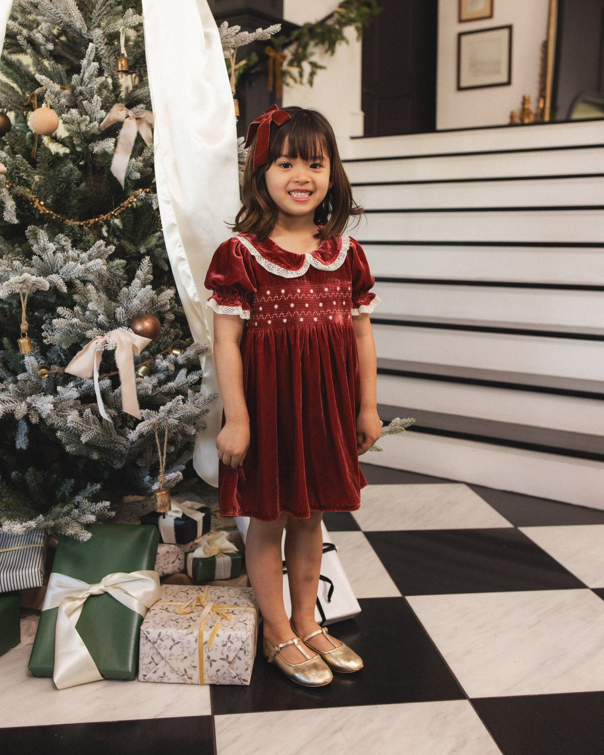 Elizabeth Dress Ruby