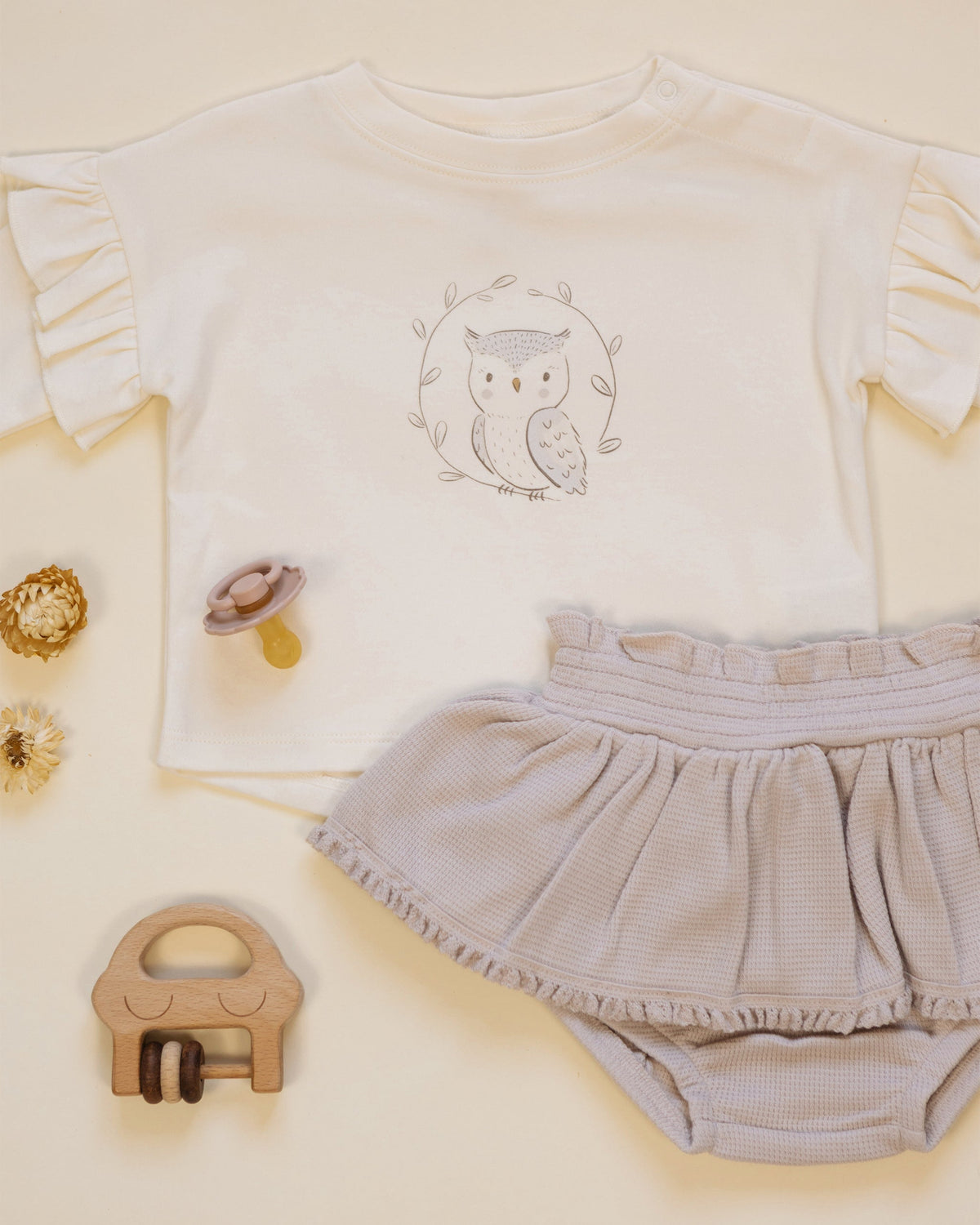 Skirted Bloomer Lilac Mist - Rylee + Cru | Kids Clothes | Trendy Baby Clothes | Modern Infant Outfits |