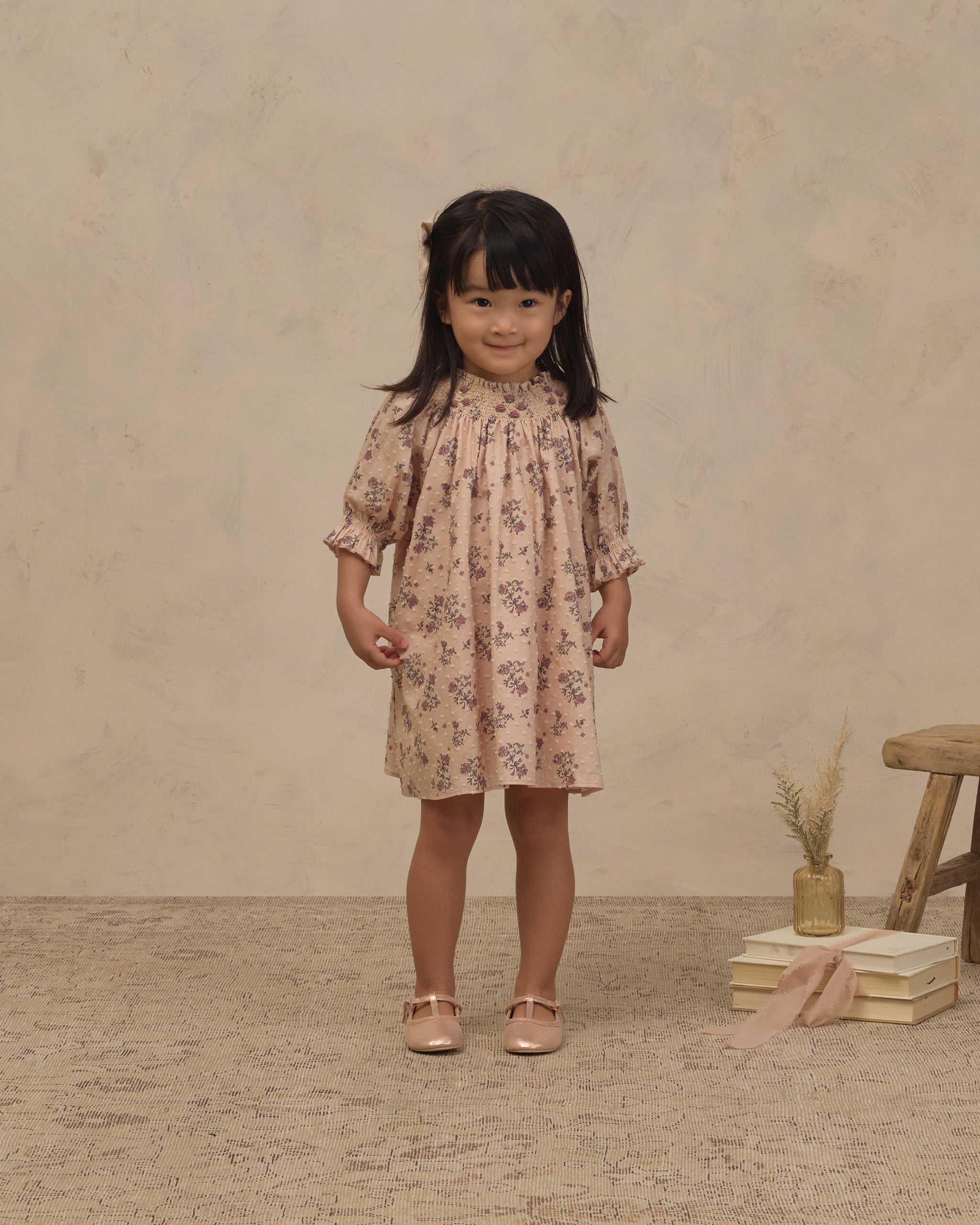Maddie Dress French Floral - Rylee + Cru | Kids Clothes | Trendy Baby Clothes | Modern Infant Outfits |