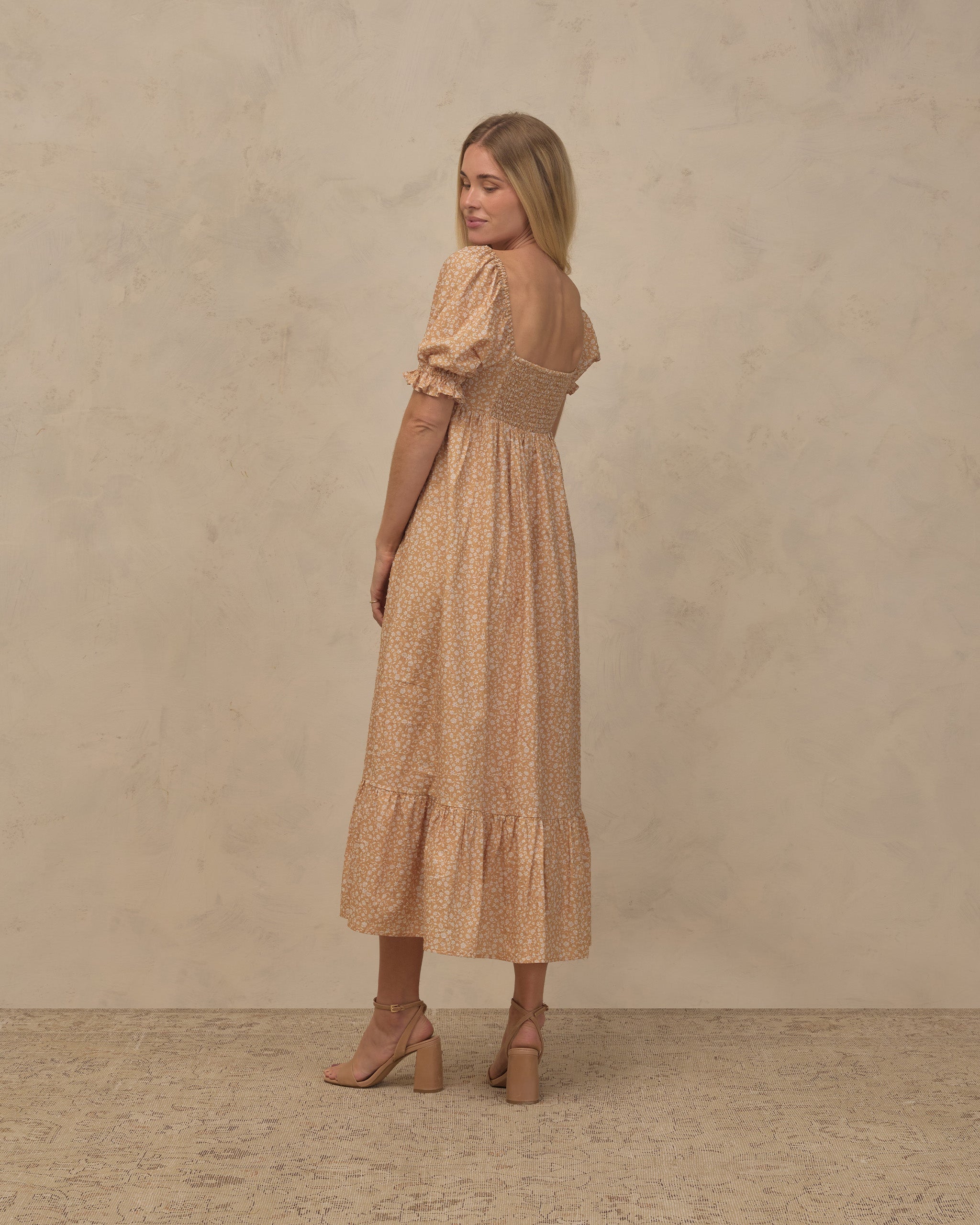 Women's Chloe Dress Golden Meadow - Rylee + Cru | Kids Clothes | Trendy Baby Clothes | Modern Infant Outfits |