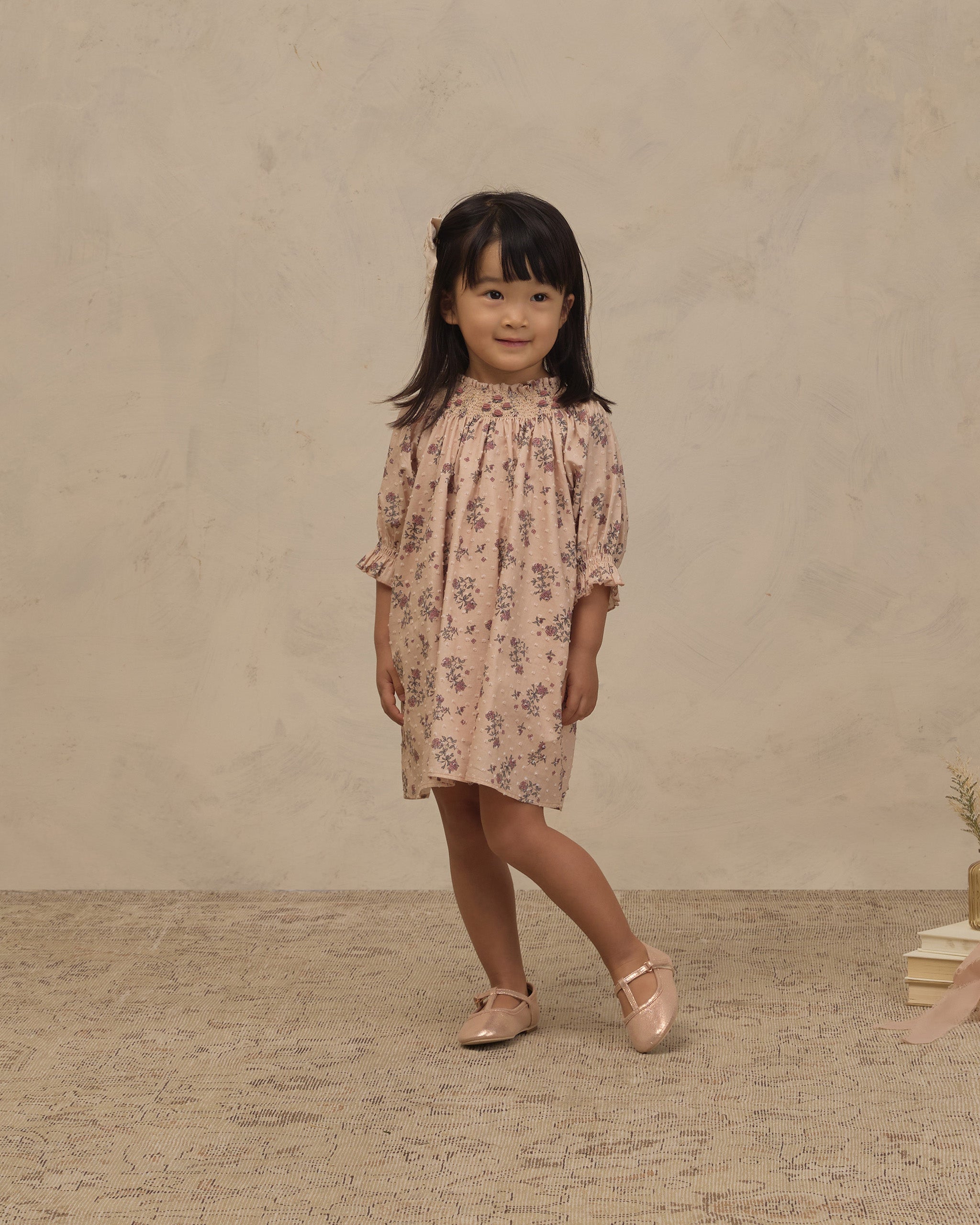 Maddie Dress French Floral - Rylee + Cru | Kids Clothes | Trendy Baby Clothes | Modern Infant Outfits |