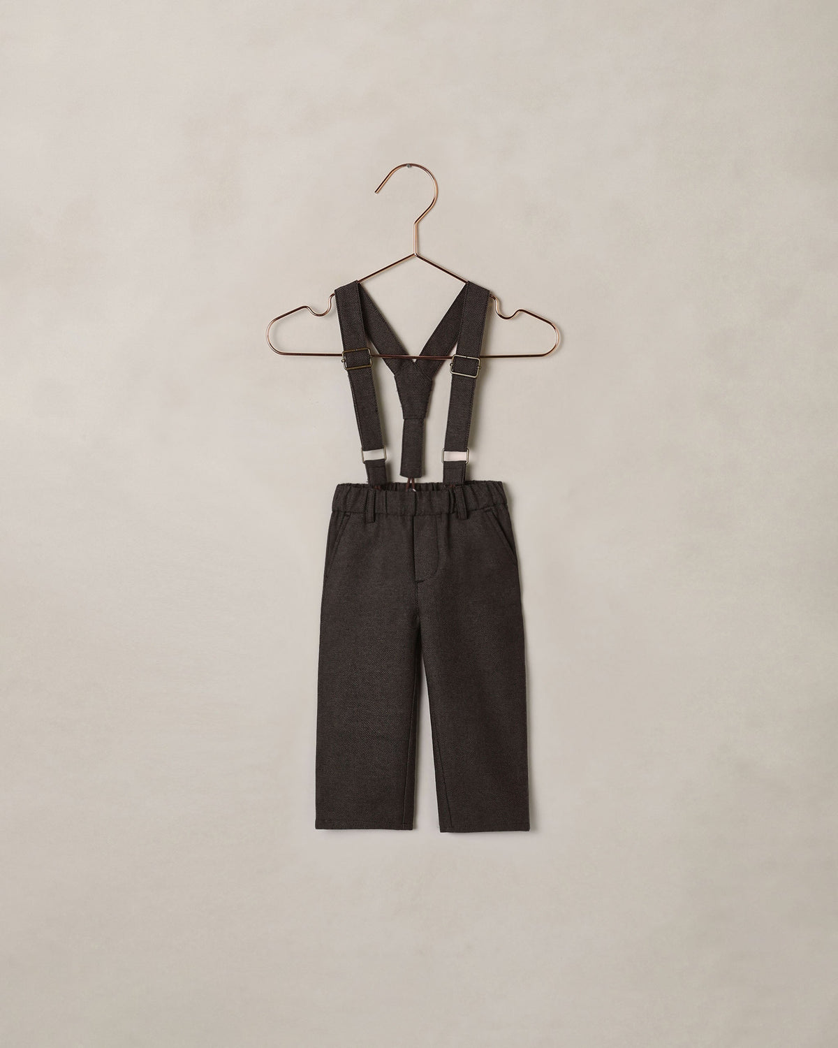 Suspender Pant Black