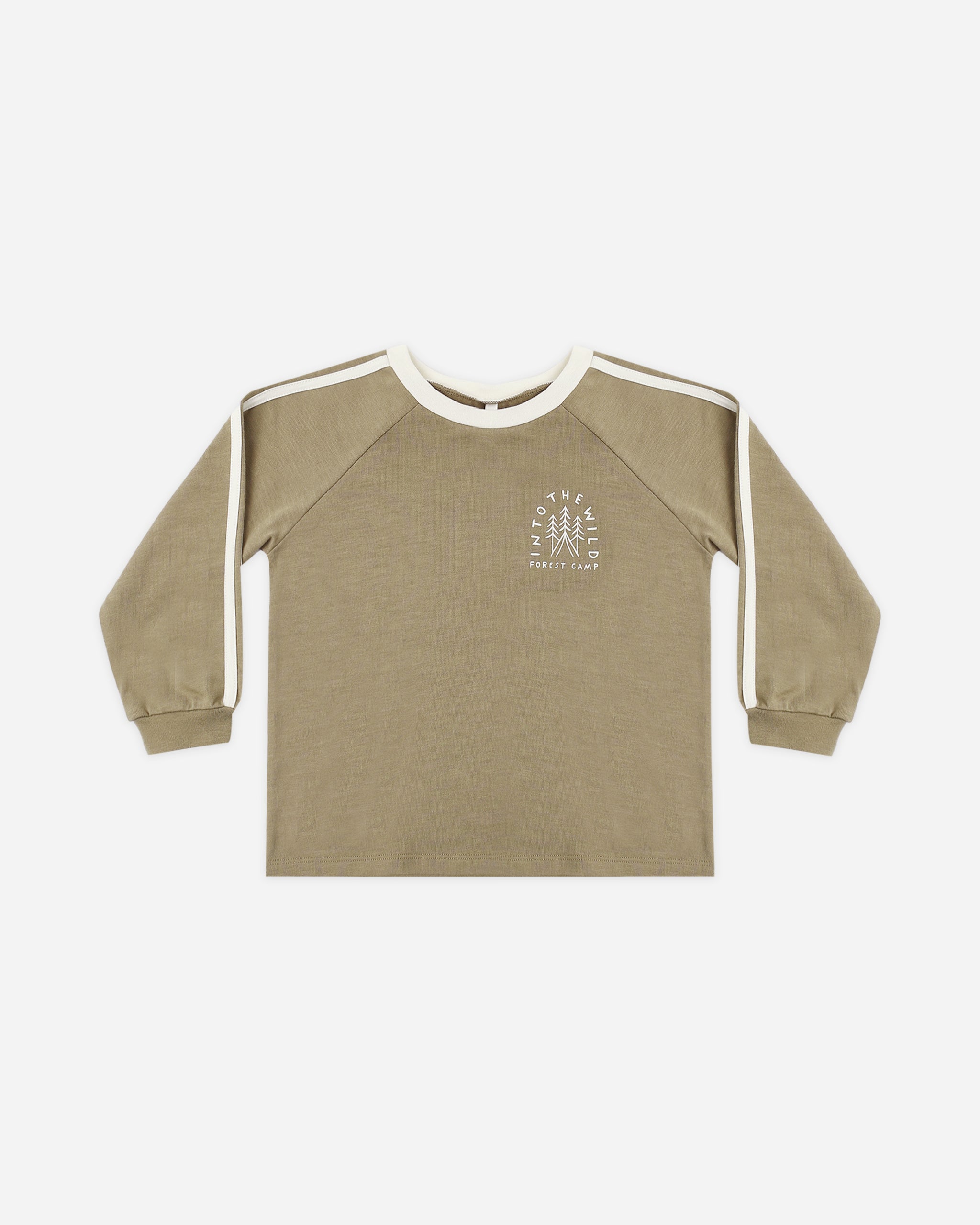 Jersey Long Sleeve Tee Into The Wild - Rylee + Cru | Kids Clothes | Trendy Baby Clothes | Modern Infant Outfits |