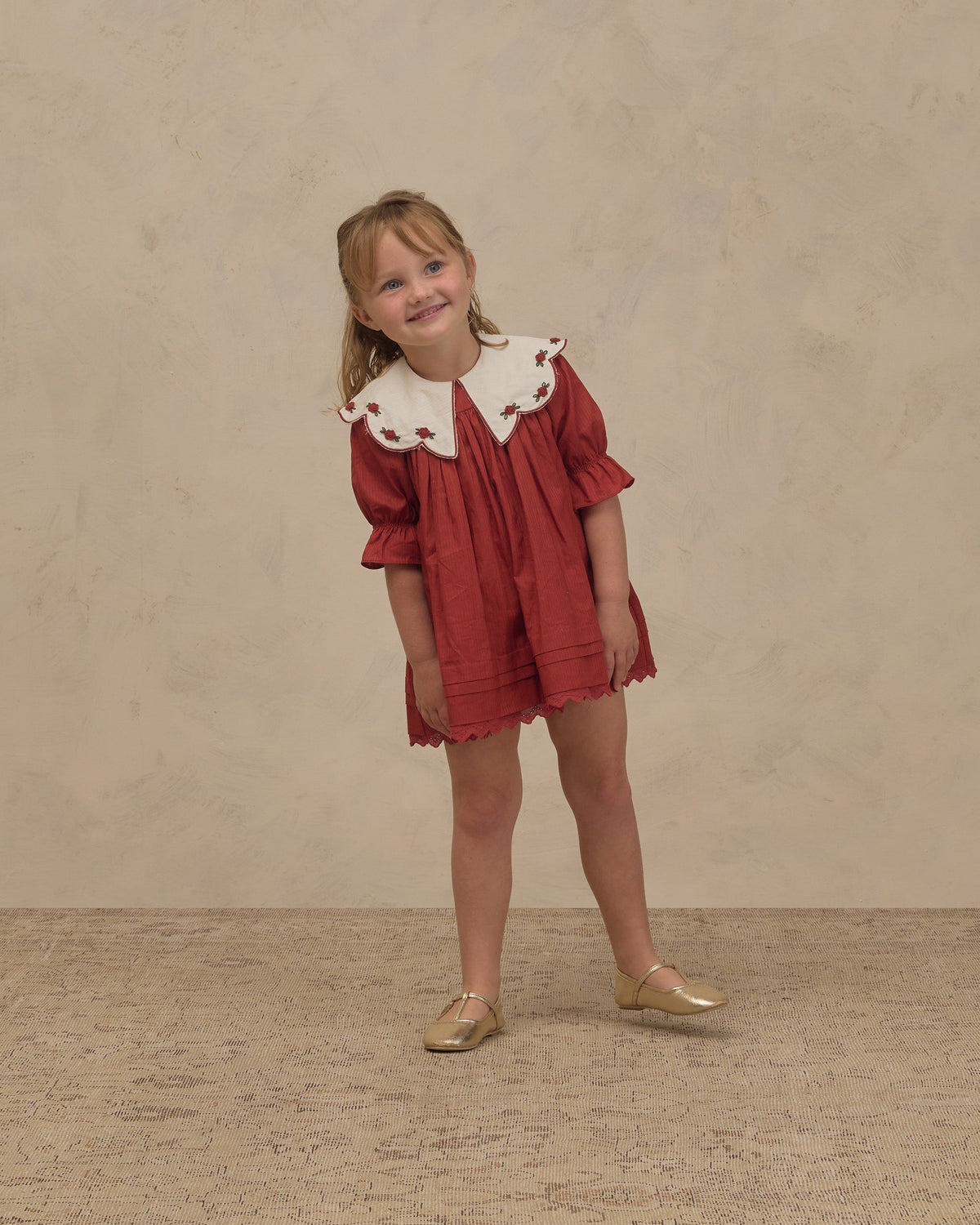 Mabel Dress Ruby