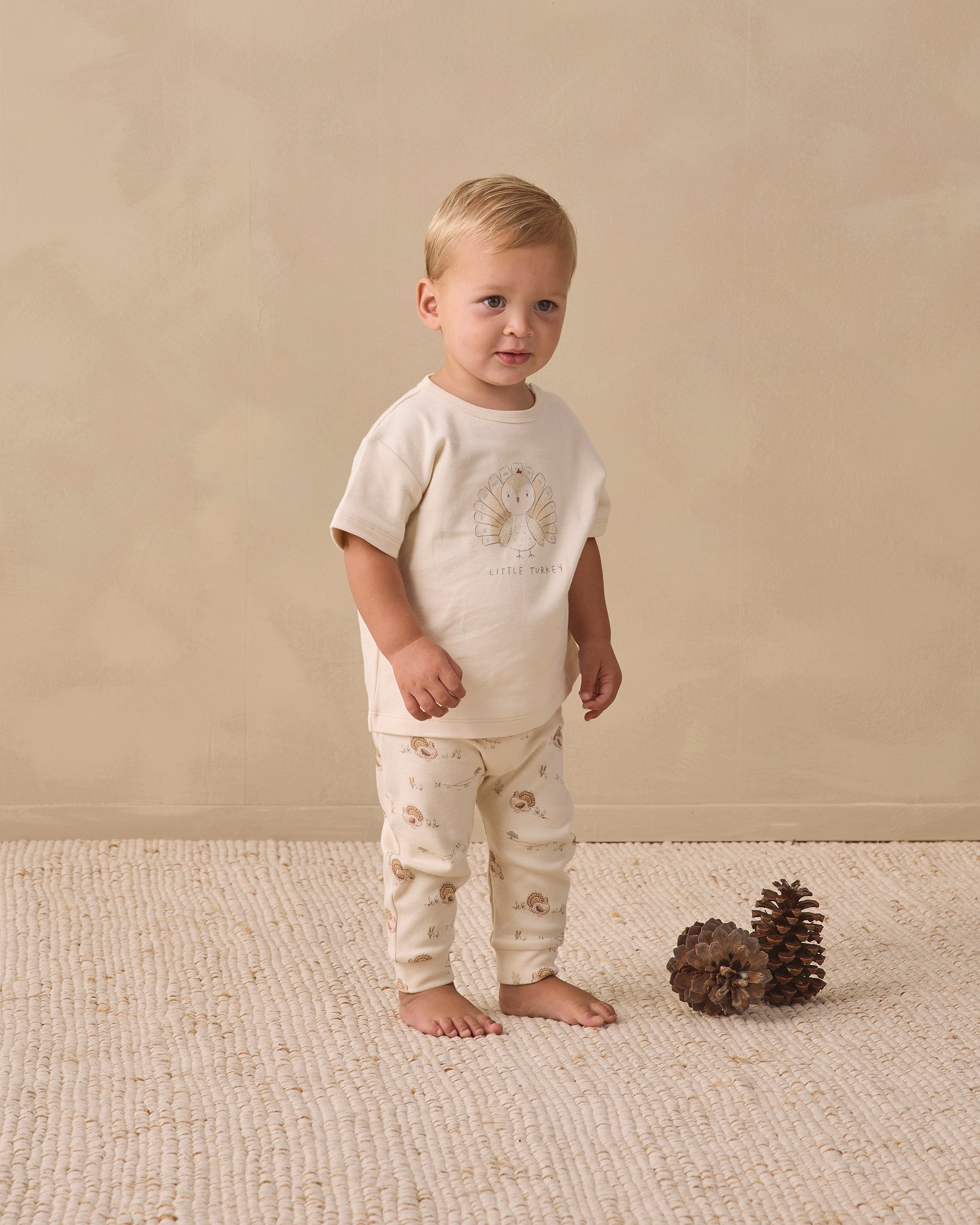 Drawstring Pant Turkey - Rylee + Cru | Kids Clothes | Trendy Baby Clothes | Modern Infant Outfits |