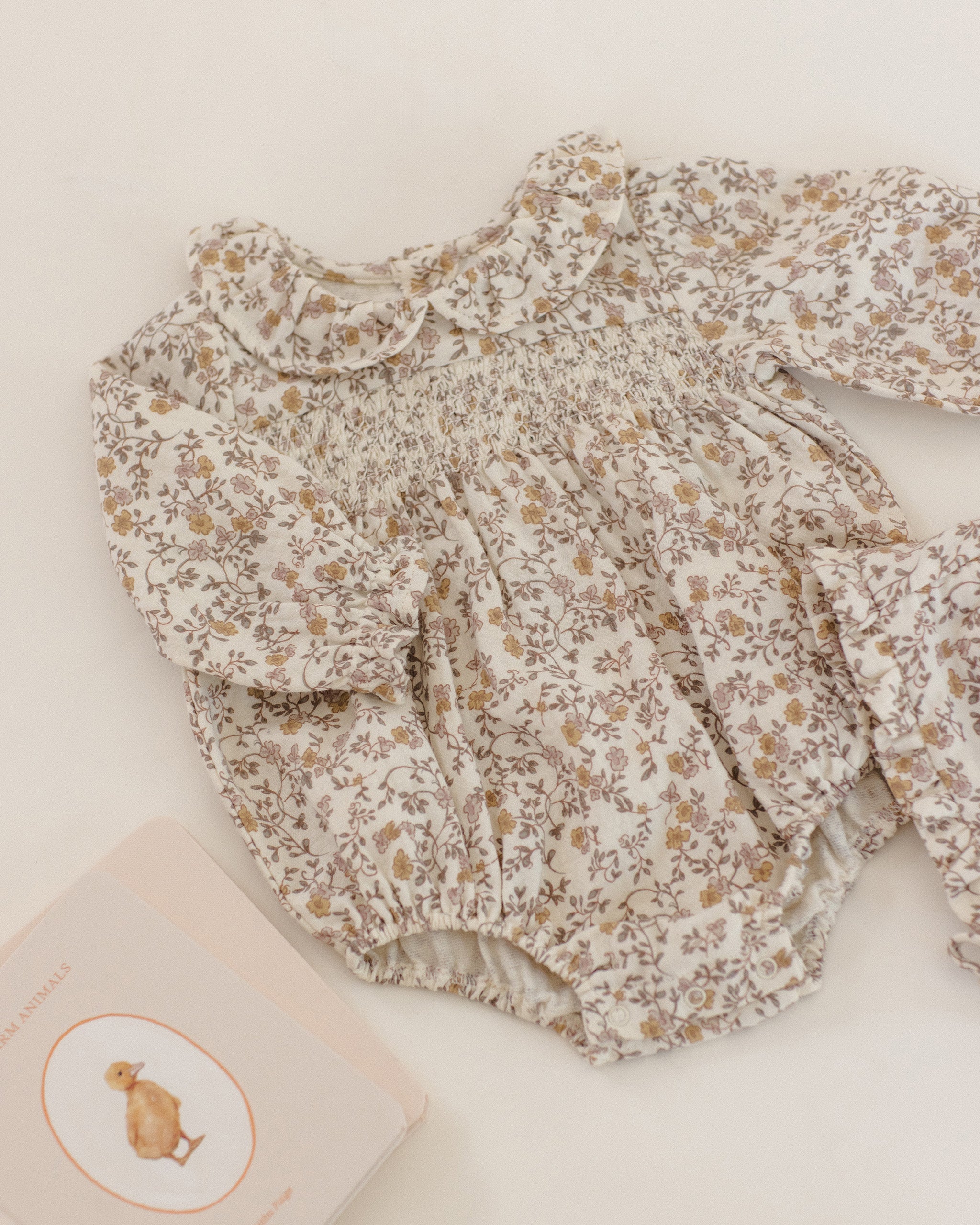Callie Romper Posy - Rylee + Cru | Kids Clothes | Trendy Baby Clothes | Modern Infant Outfits |