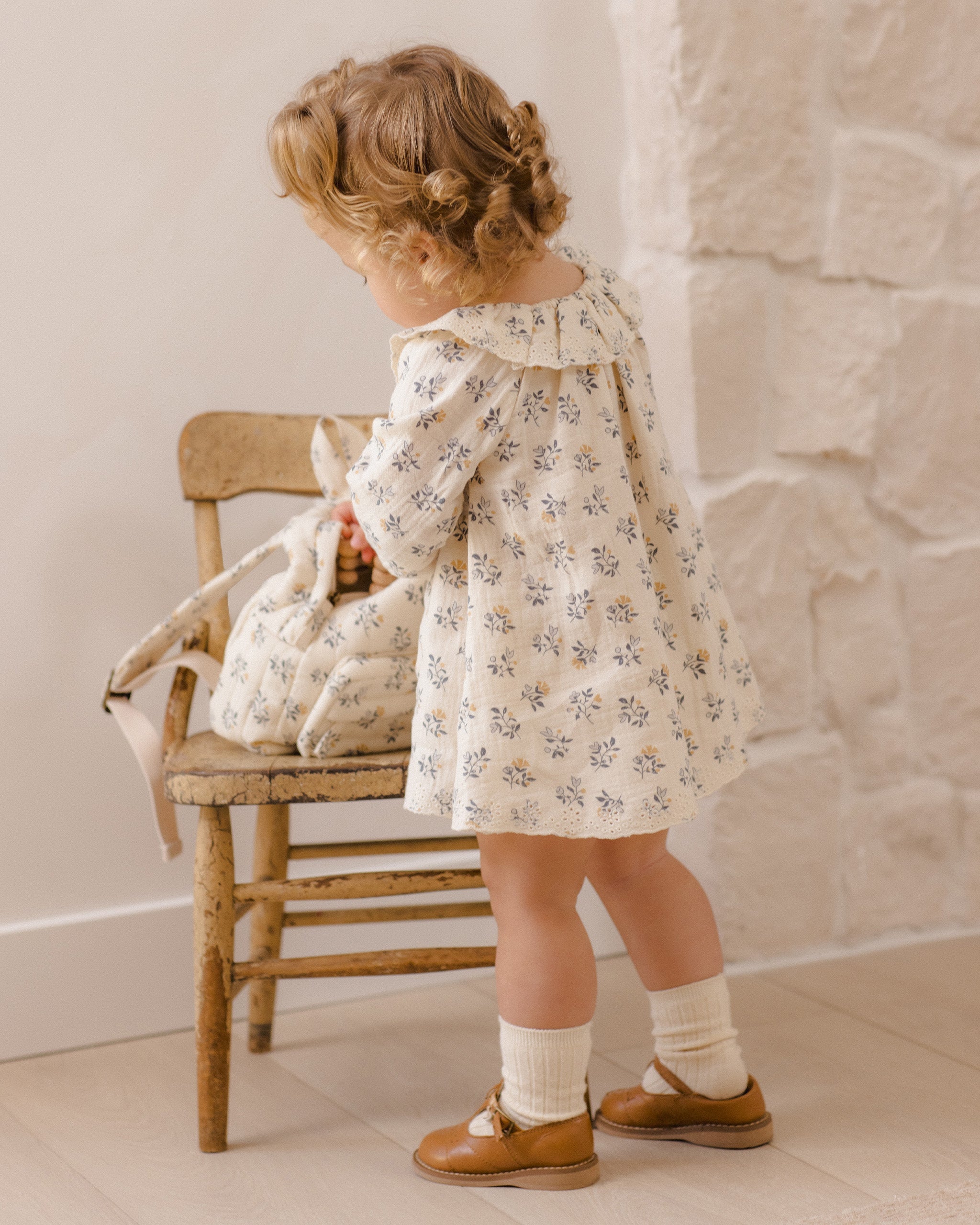 Mini Backpack French Floral - Rylee + Cru | Kids Clothes | Trendy Baby Clothes | Modern Infant Outfits |